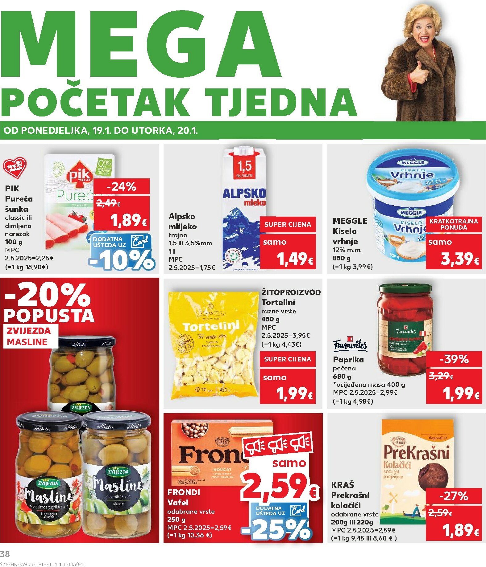 kaufland - Prelistajte katalog Kaufland, vrijedi od 14.01. do 20.01. - page: 38