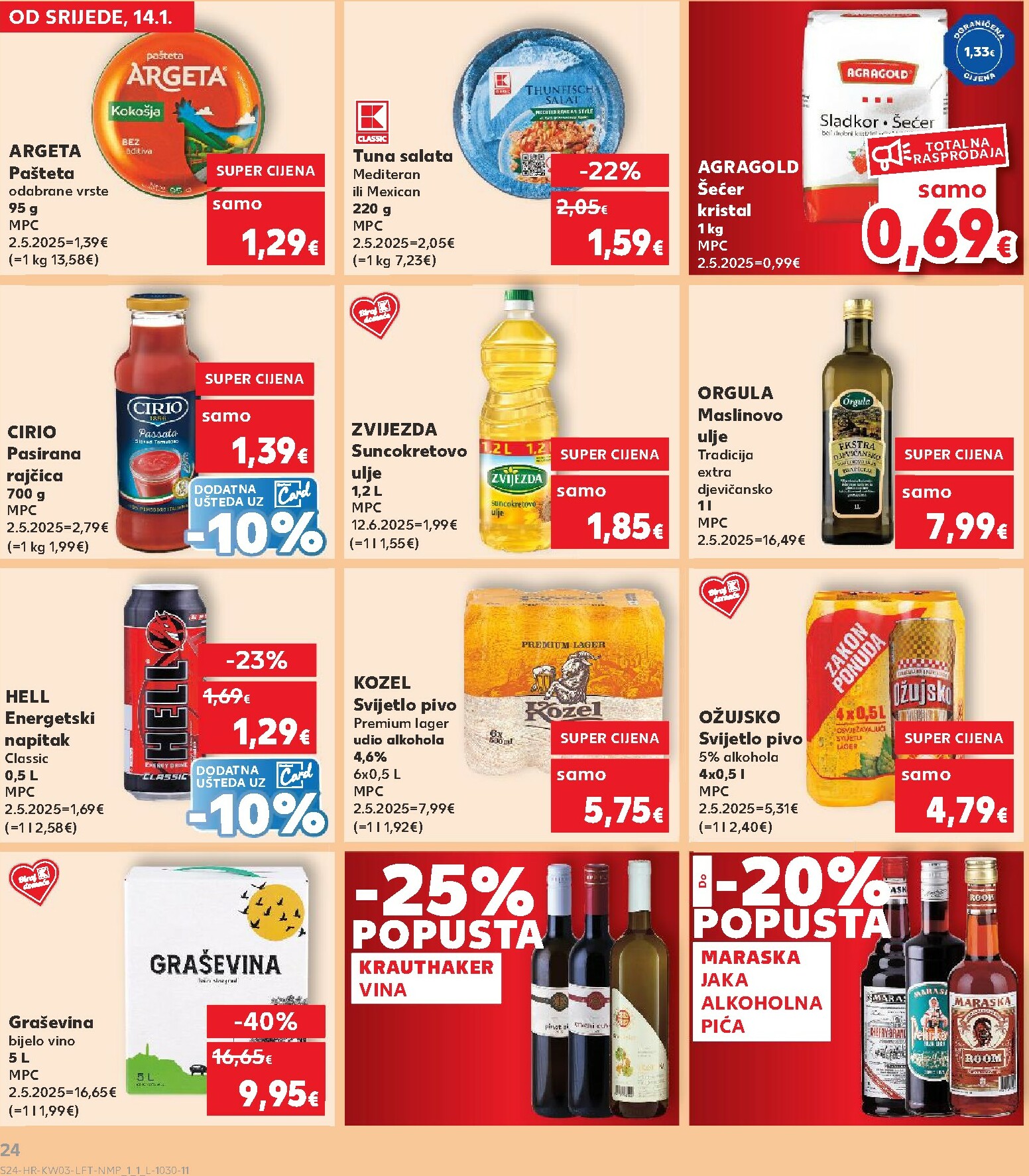 kaufland - Prelistajte katalog Kaufland, vrijedi od 14.01. do 20.01. - page: 24