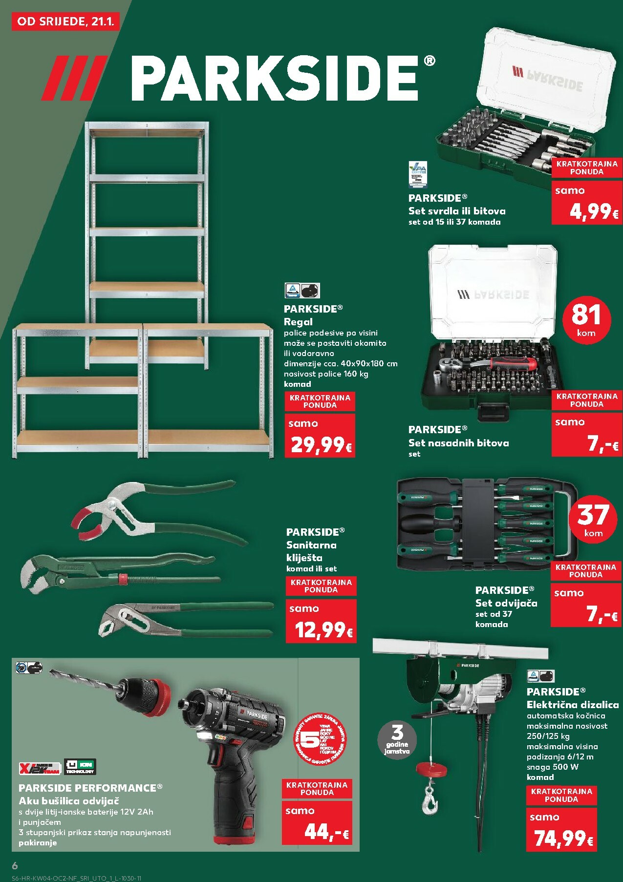 kaufland - Prelistajte katalog Kaufland - Neprehrambenih proizvoda, vrijedi od 21.01. do 27.01. - page: 6