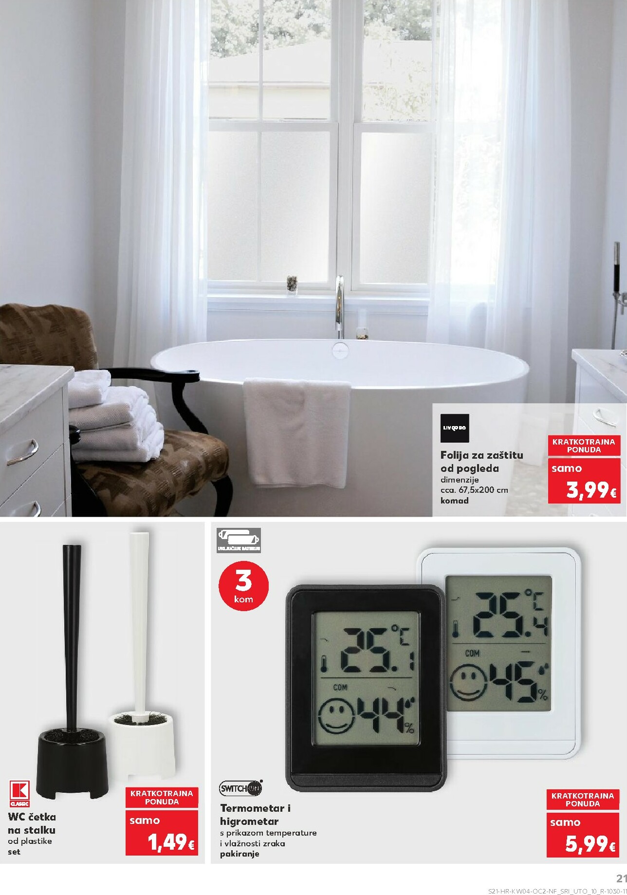 kaufland - Prelistajte katalog Kaufland - Neprehrambenih proizvoda, vrijedi od 21.01. do 27.01. - page: 21