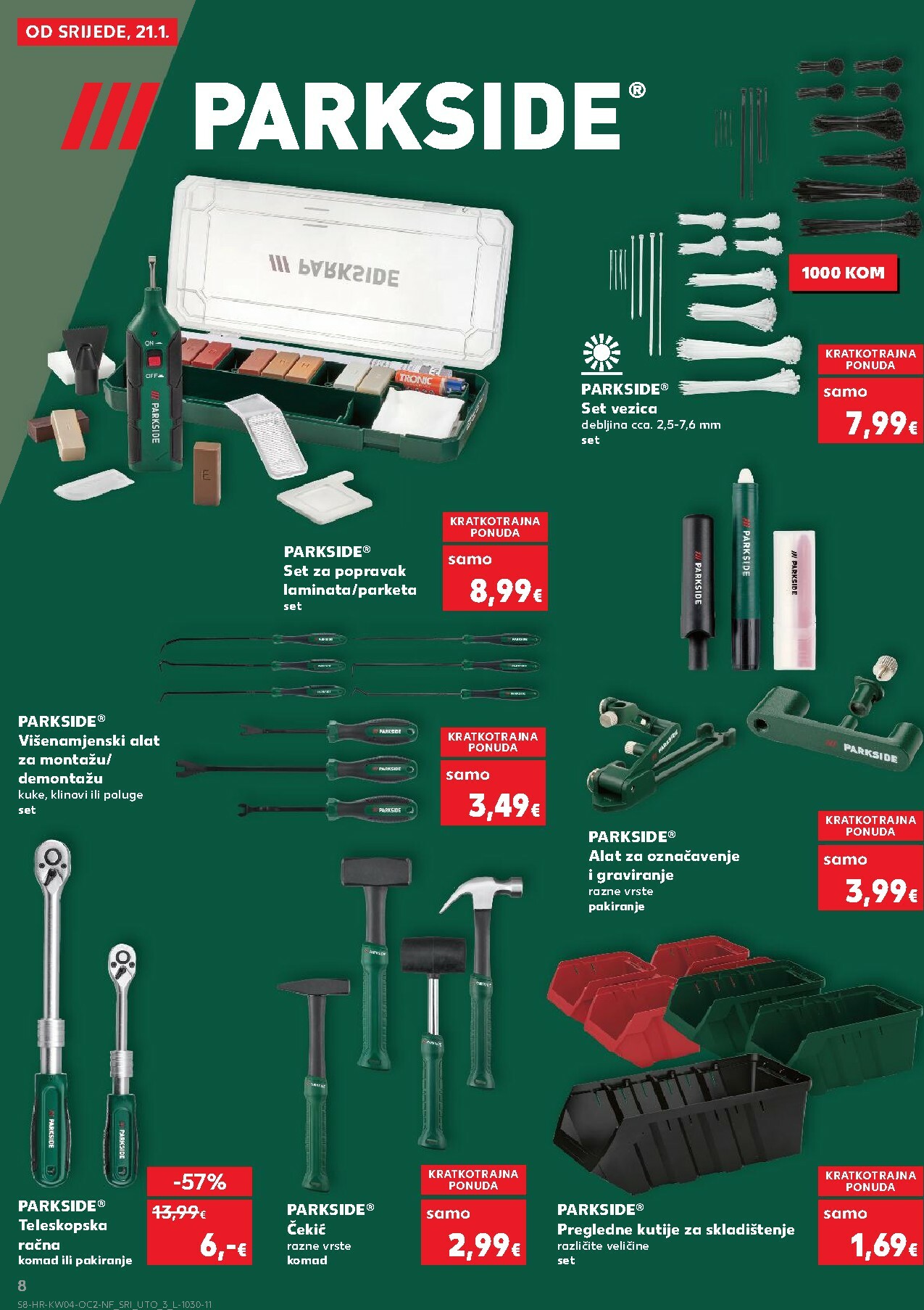 kaufland - Prelistajte katalog Kaufland - Neprehrambenih proizvoda, vrijedi od 21.01. do 27.01. - page: 8