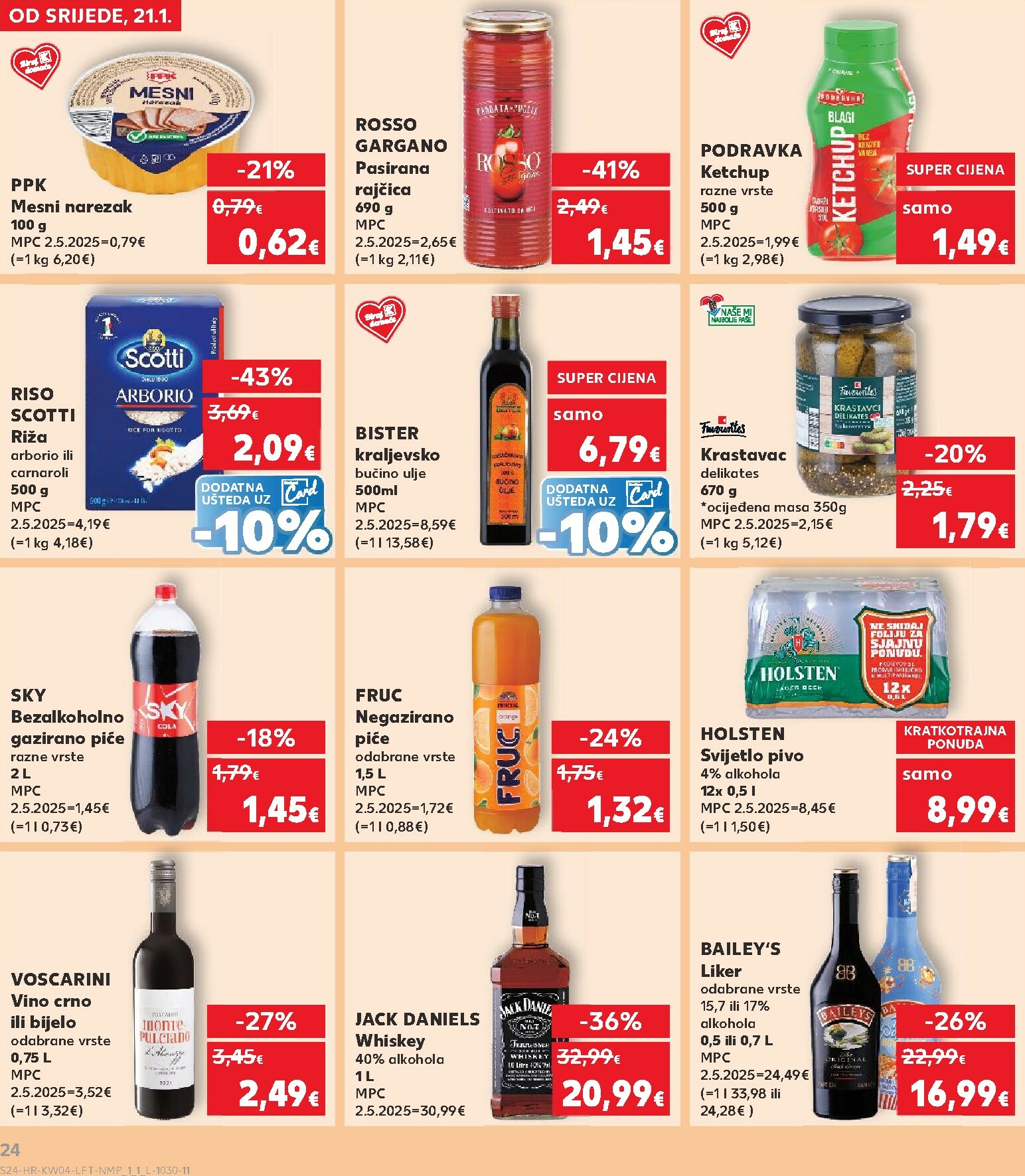 kaufland - Prelistajte katalog Kaufland, vrijedi od 21.01. do 27.01. - page: 24