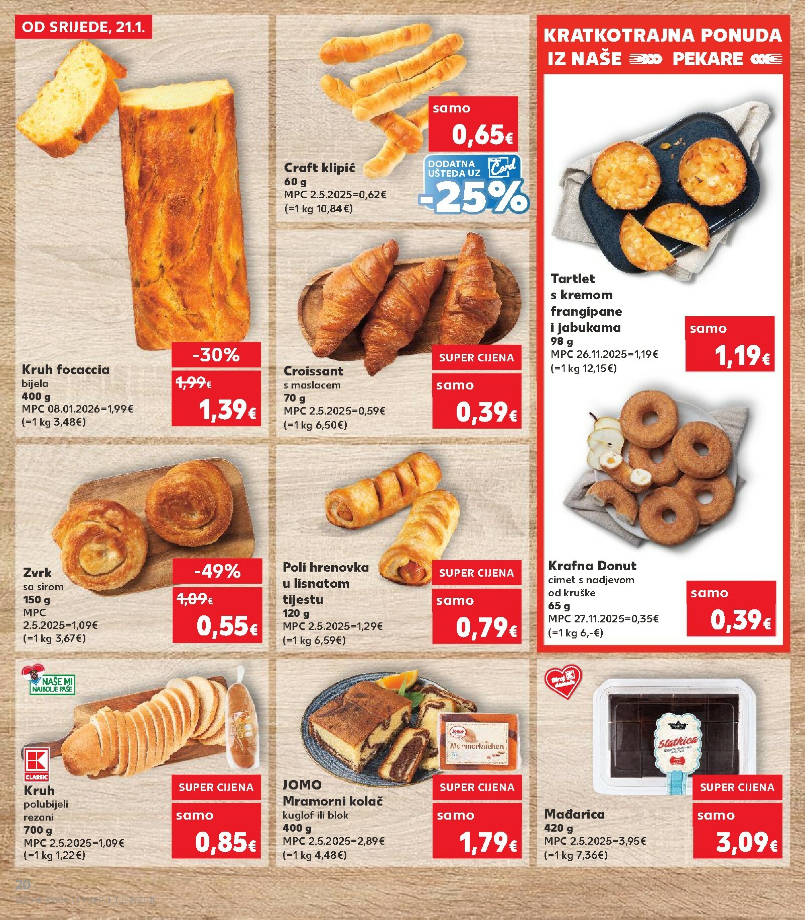 kaufland - Prelistajte katalog Kaufland, vrijedi od 21.01. do 27.01. - page: 20