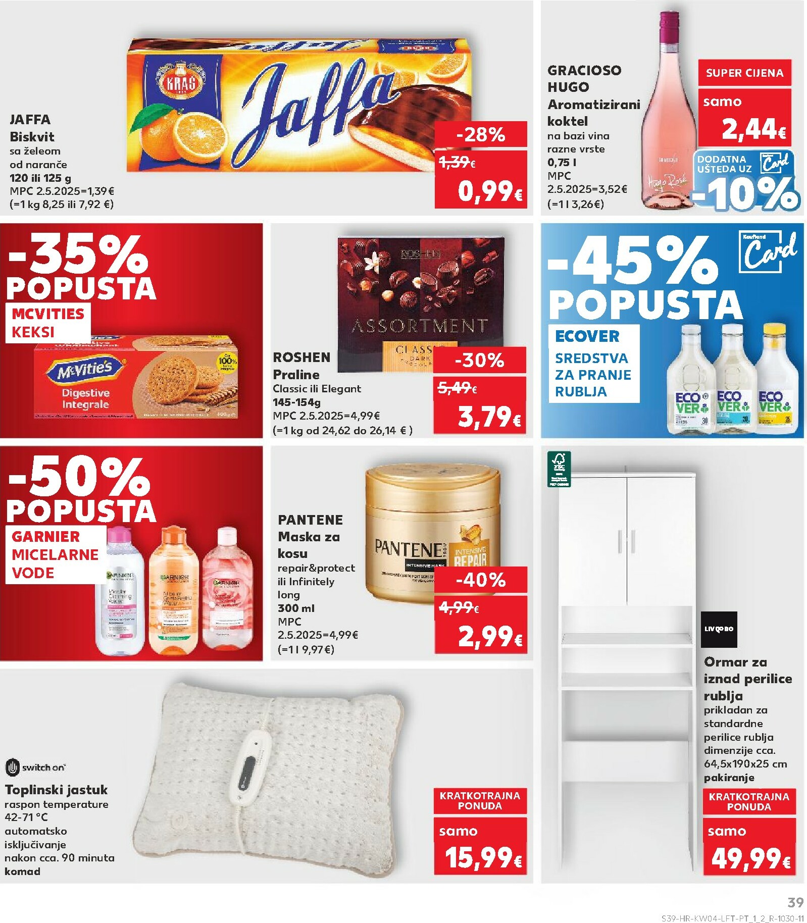 kaufland - Prelistajte katalog Kaufland, vrijedi od 21.01. do 27.01. - page: 39