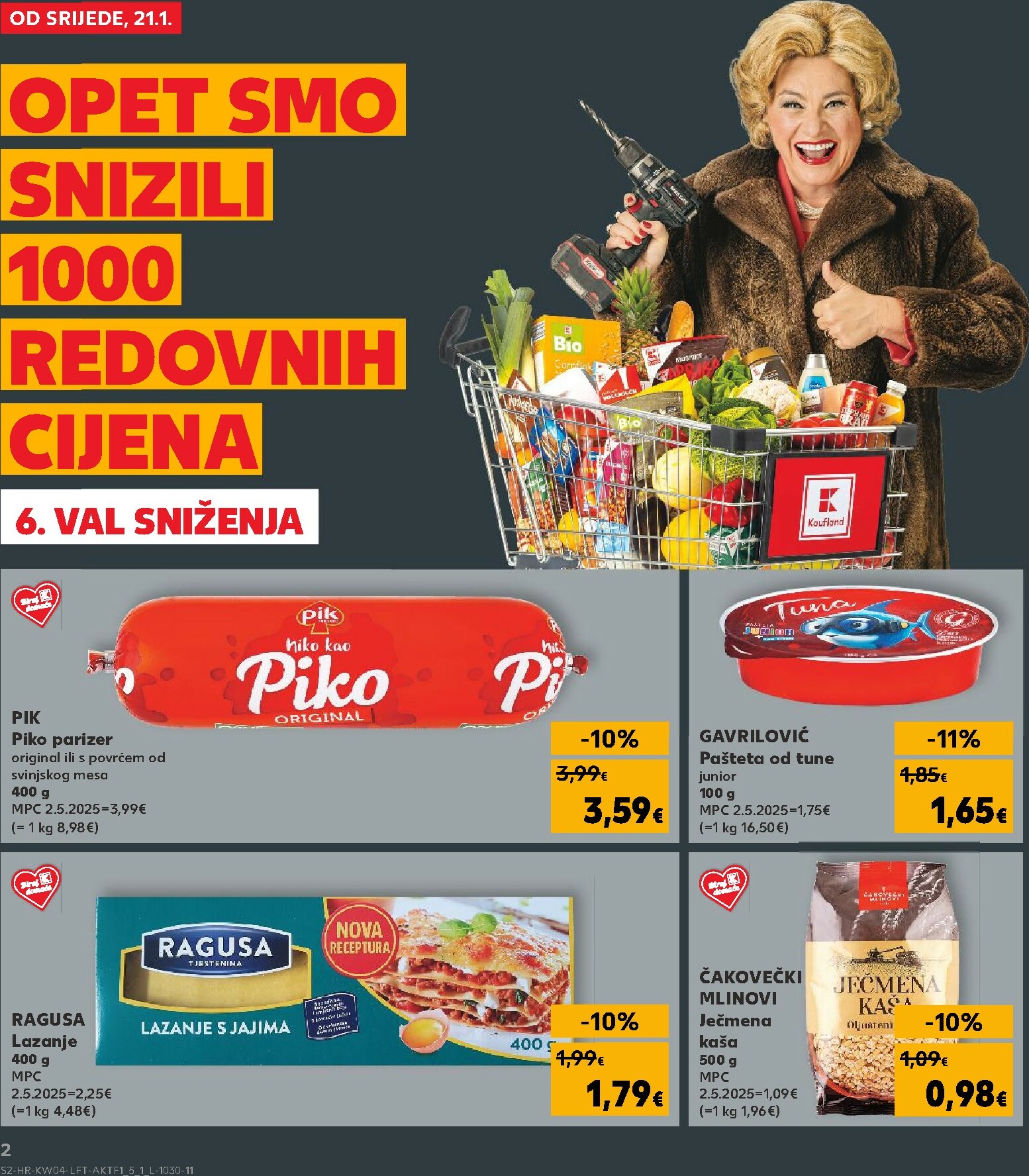 kaufland - Prelistajte katalog Kaufland, vrijedi od 21.01. do 27.01. - page: 2