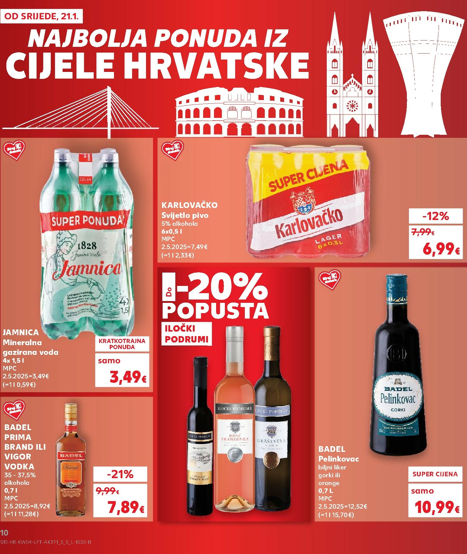 kaufland - Prelistajte katalog Kaufland, vrijedi od 21.01. do 27.01. - page: 10