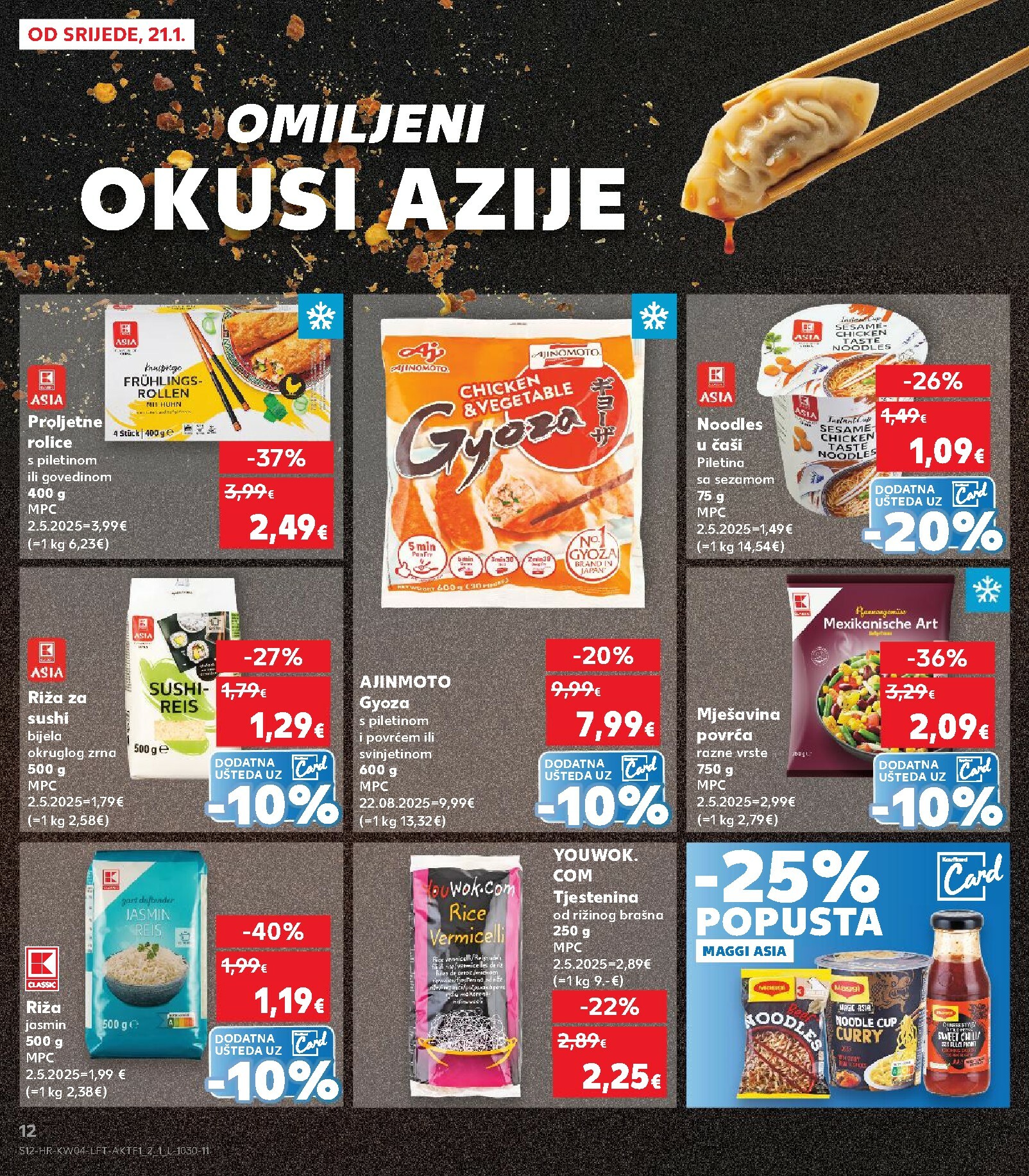 kaufland - Prelistajte katalog Kaufland, vrijedi od 21.01. do 27.01. - page: 12