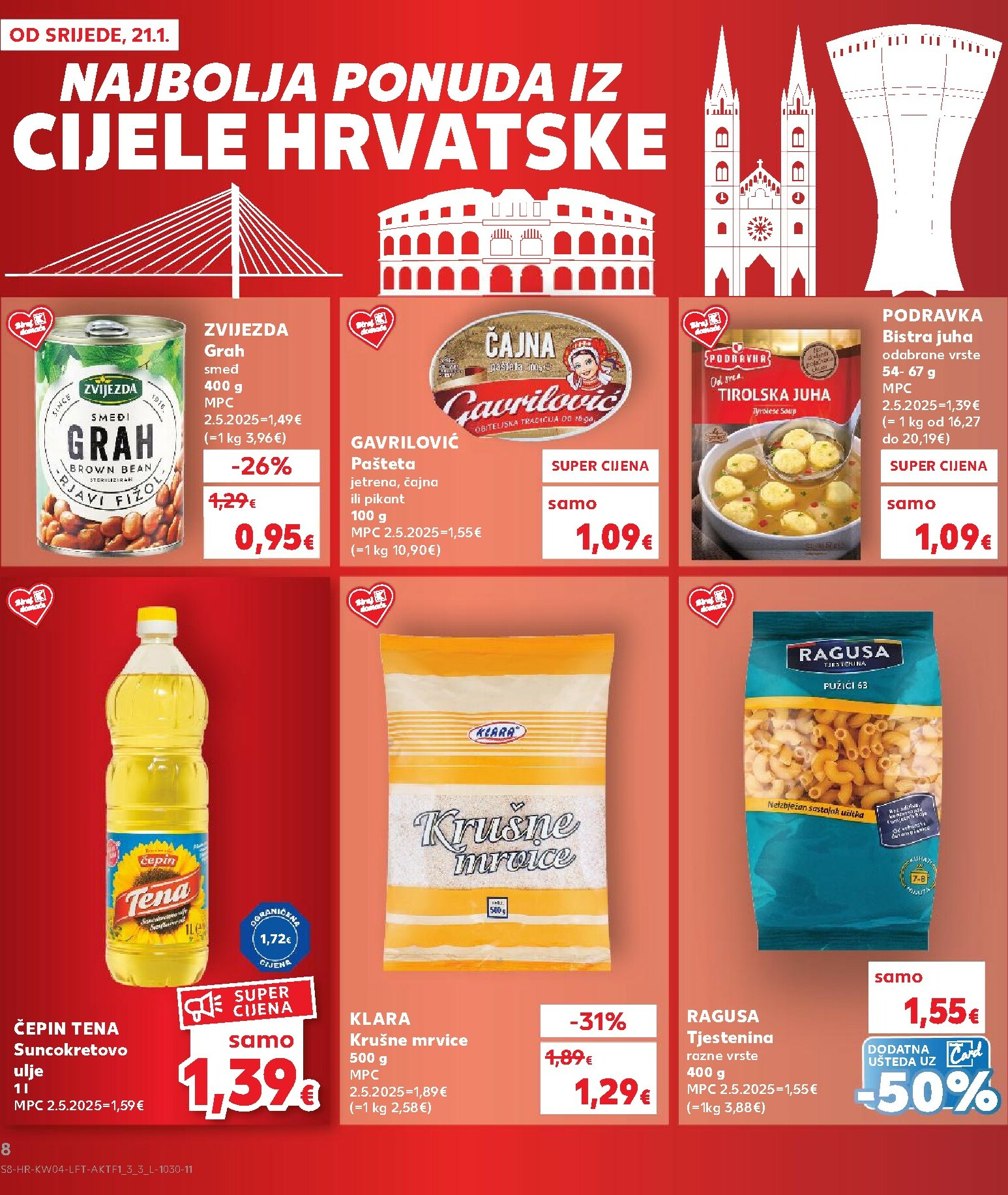 kaufland - Prelistajte katalog Kaufland, vrijedi od 21.01. do 27.01. - page: 8