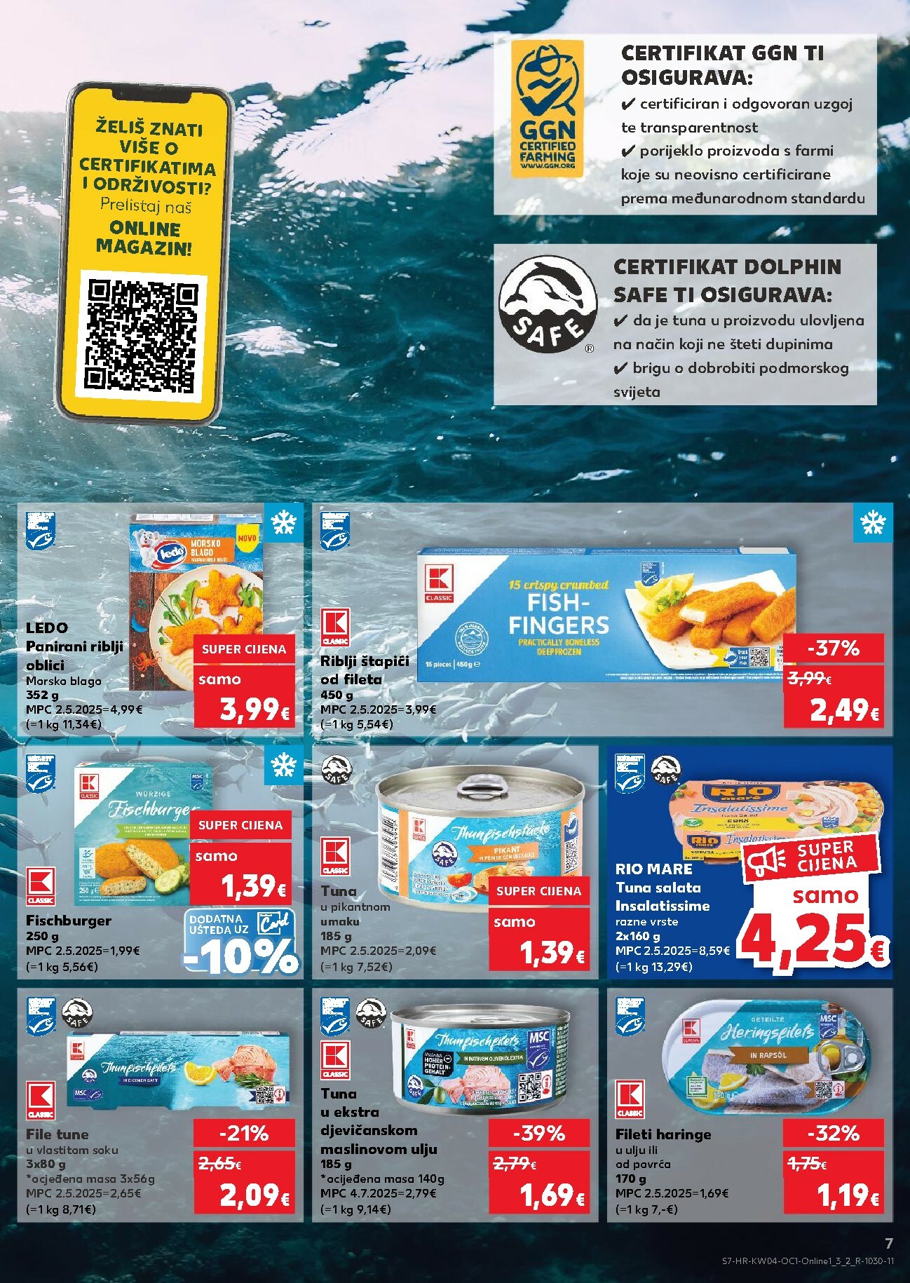 kaufland - Prelistajte katalog Kaufland - Želiš još bogatiju ponudu, vrijedi od 21.01. do 27.01. - page: 7