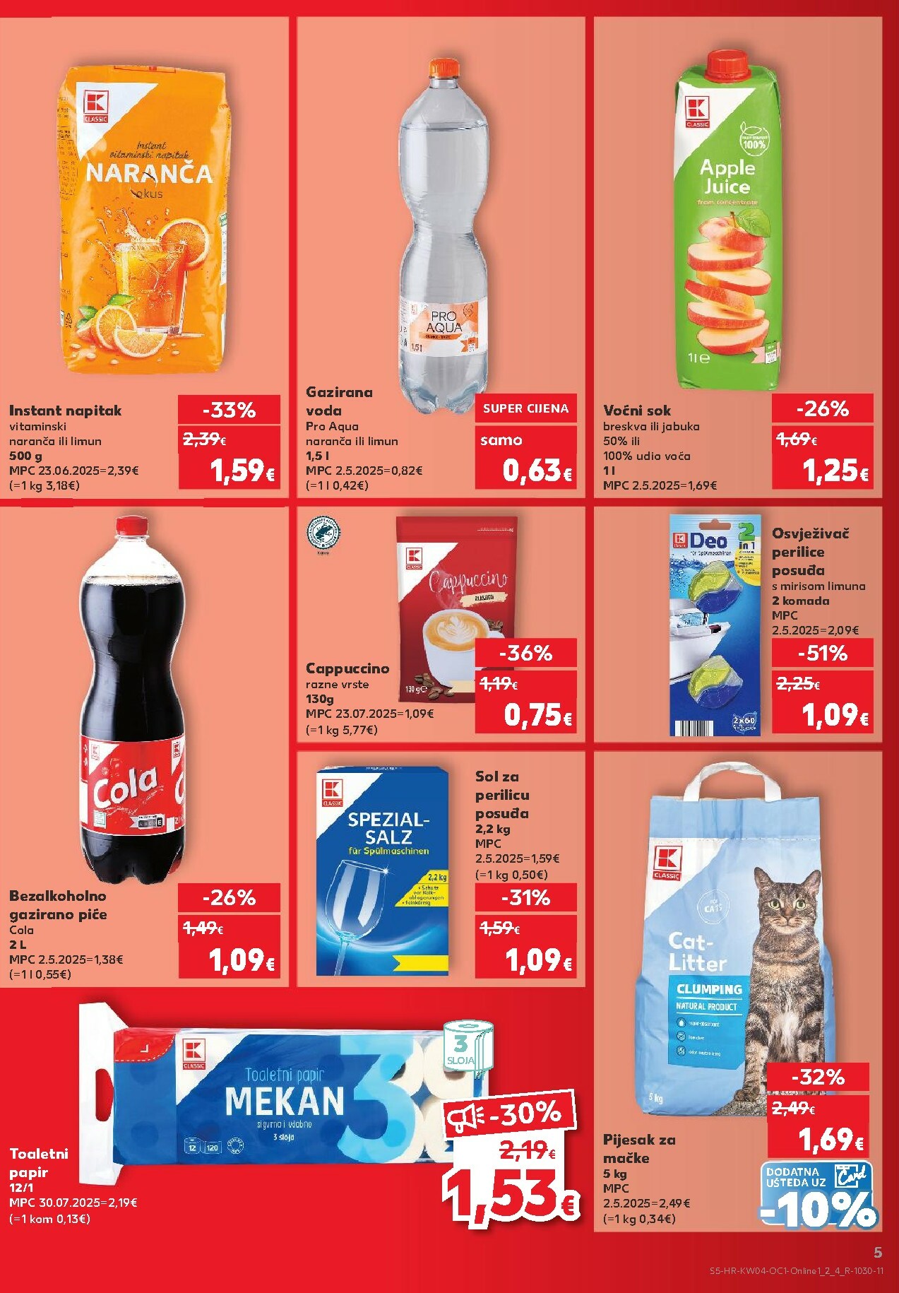 kaufland - Prelistajte katalog Kaufland - Želiš još bogatiju ponudu, vrijedi od 21.01. do 27.01. - page: 5