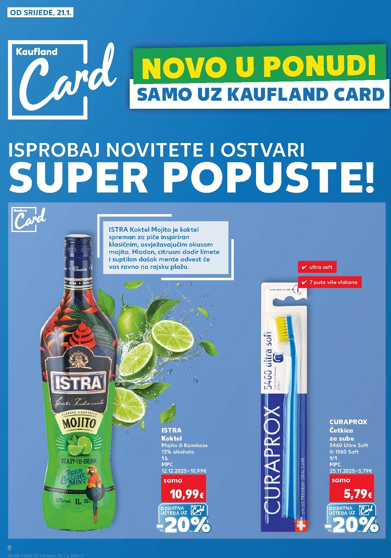 kaufland - Prelistajte katalog Kaufland - Želiš još bogatiju ponudu, vrijedi od 21.01. do 27.01. - page: 8