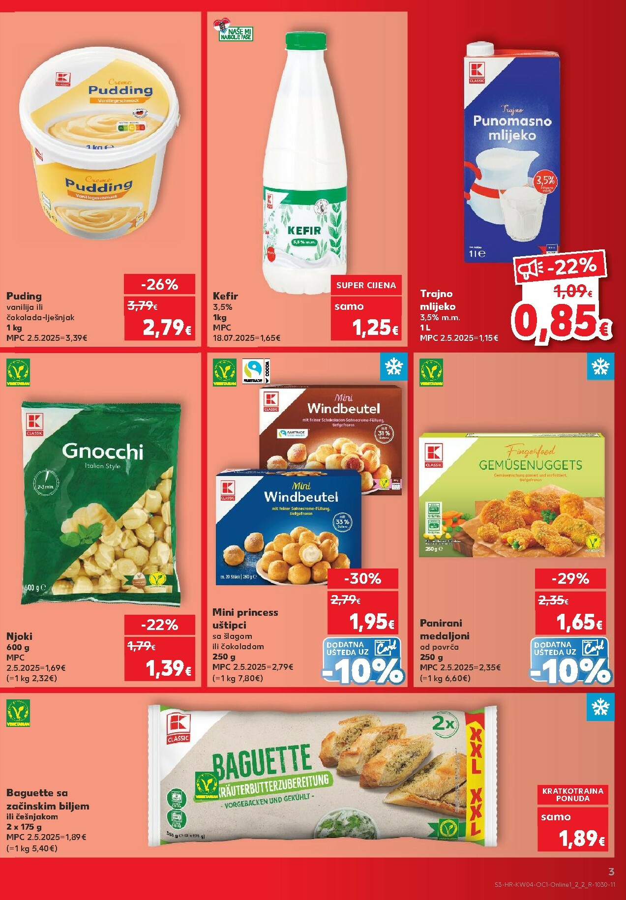 kaufland - Prelistajte katalog Kaufland - Želiš još bogatiju ponudu, vrijedi od 21.01. do 27.01. - page: 3