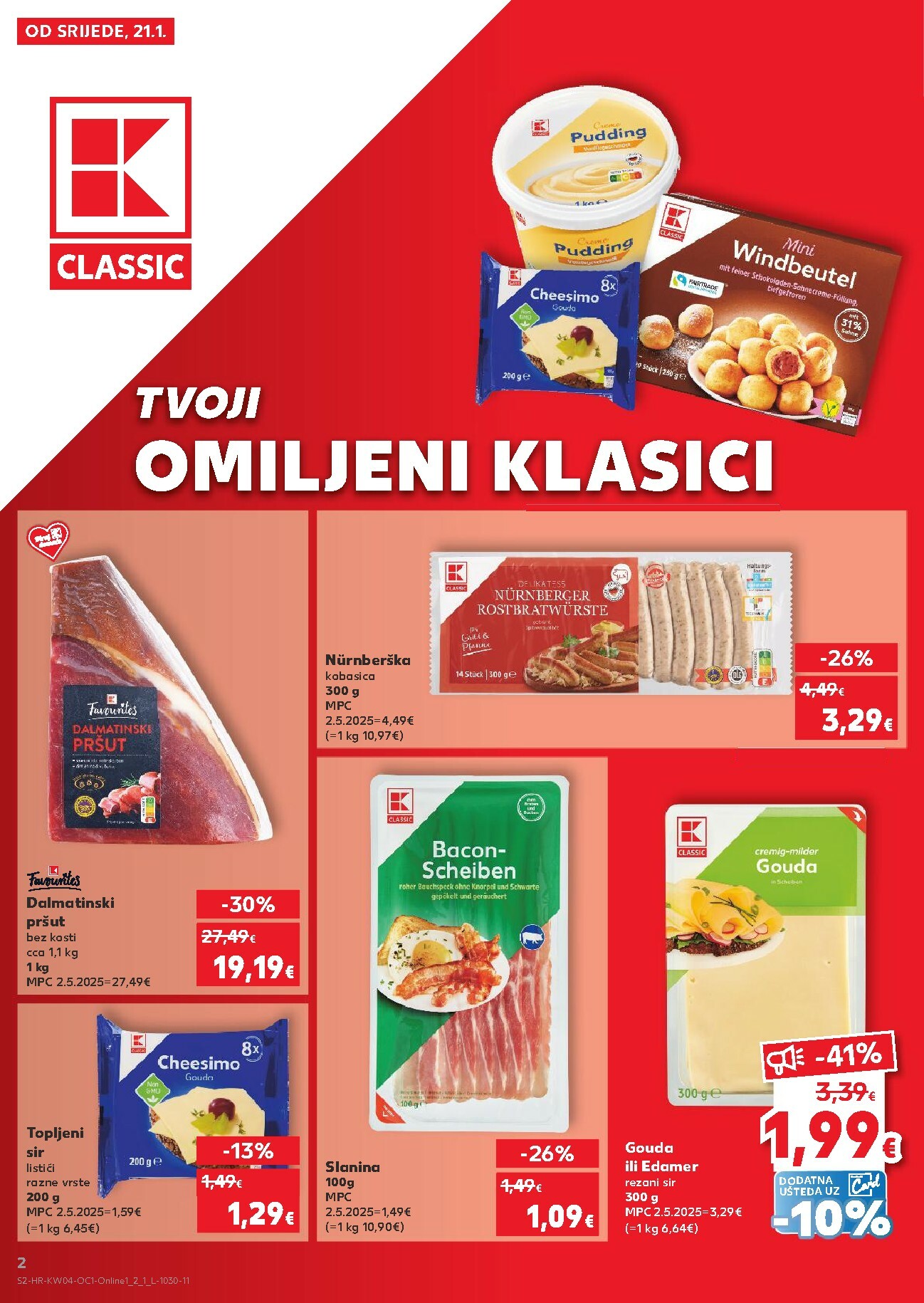 kaufland - Prelistajte katalog Kaufland - Želiš još bogatiju ponudu, vrijedi od 21.01. do 27.01. - page: 2