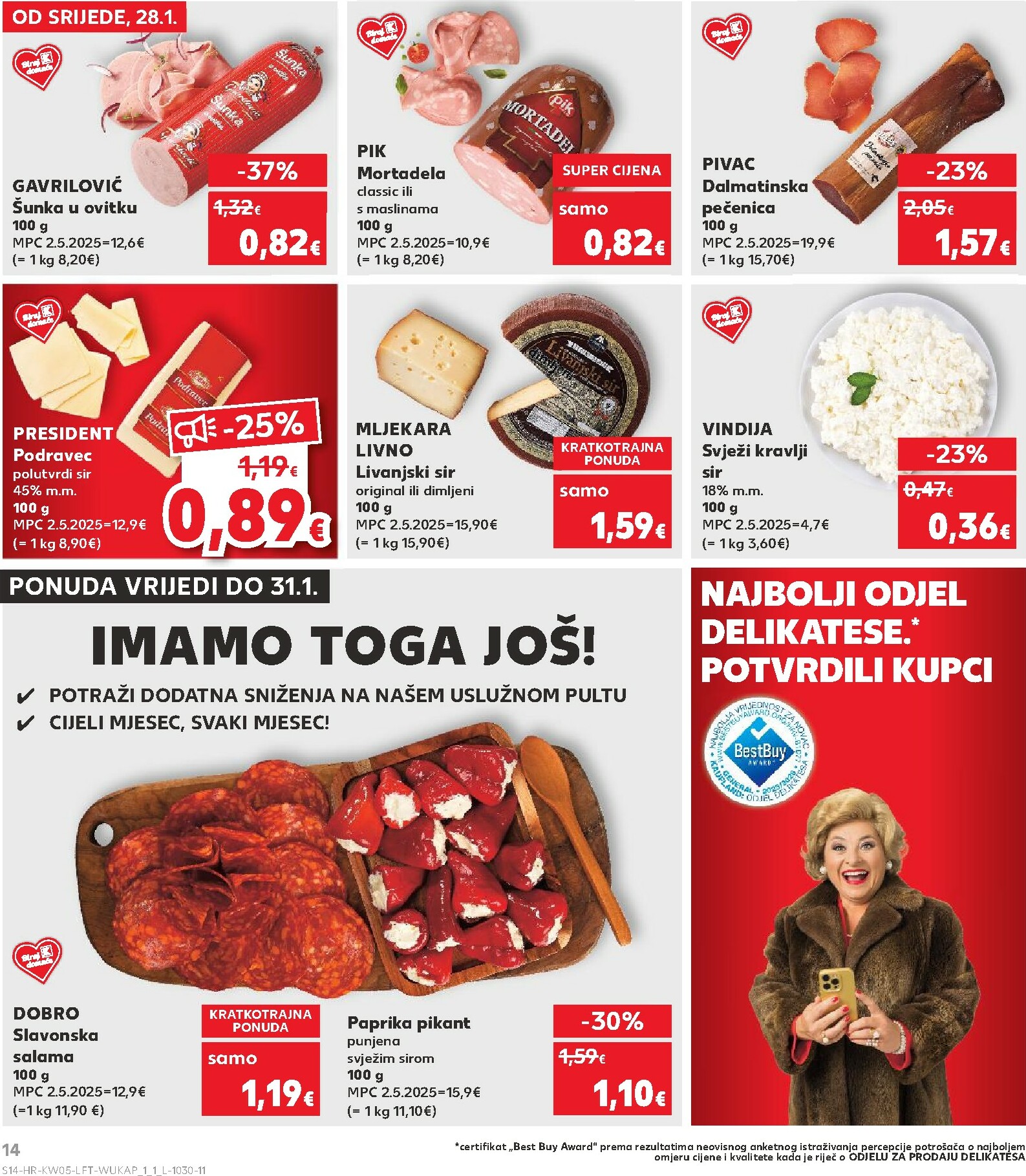 kaufland - Prelistajte katalog Kaufland, vrijedi od 28.01. do 03.02. - page: 14