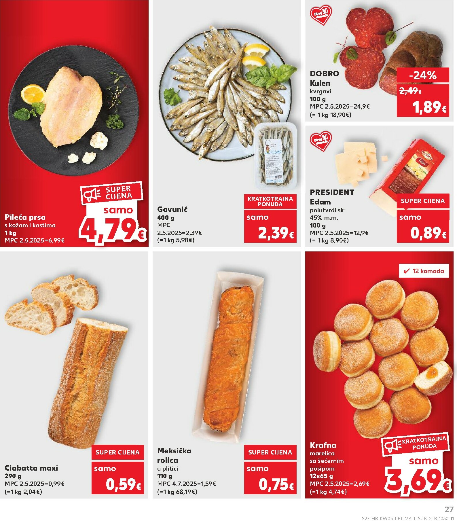 kaufland - Prelistajte katalog Kaufland, vrijedi od 28.01. do 03.02. - page: 27
