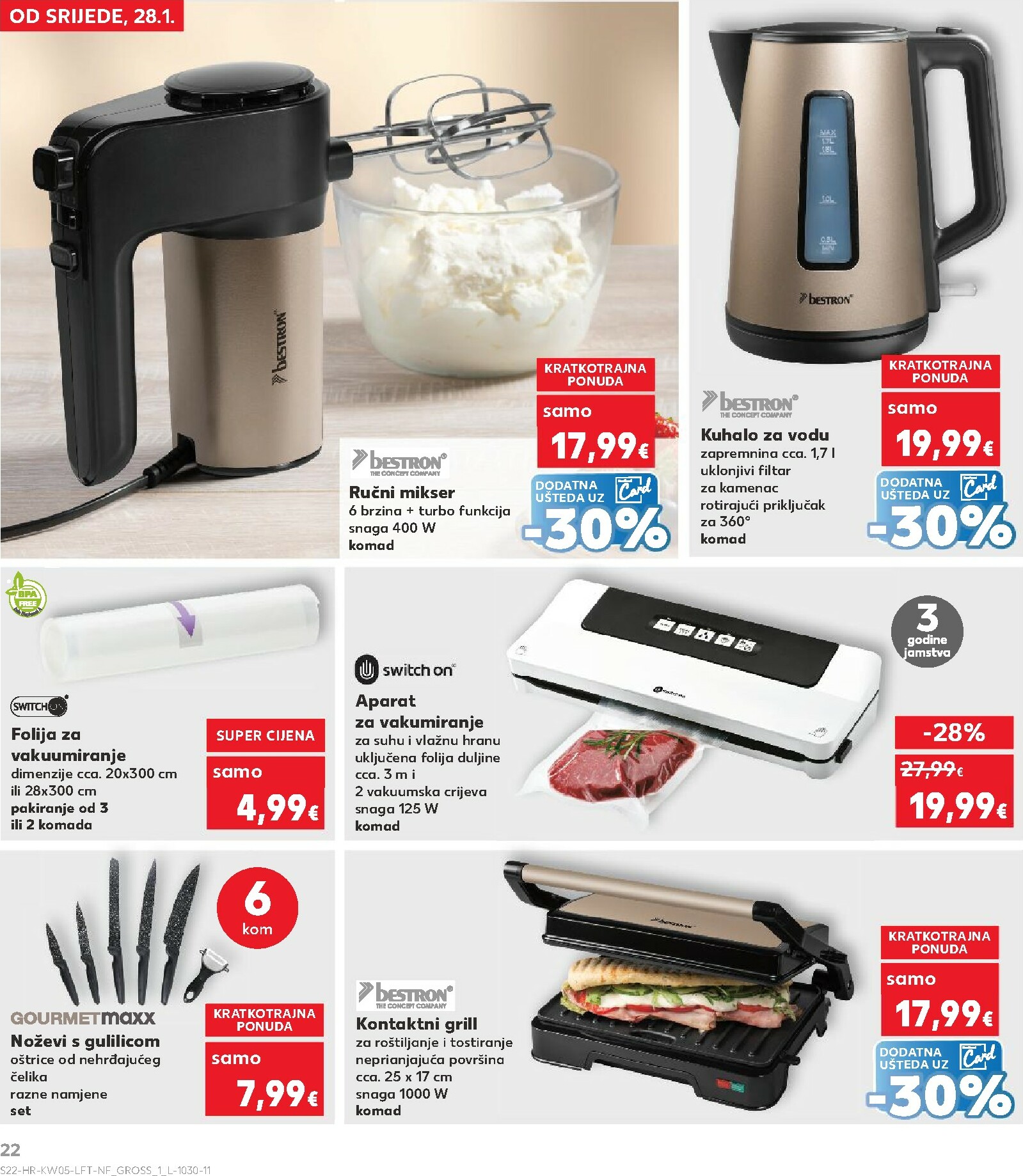 kaufland - Prelistajte katalog Kaufland, vrijedi od 28.01. do 03.02. - page: 22