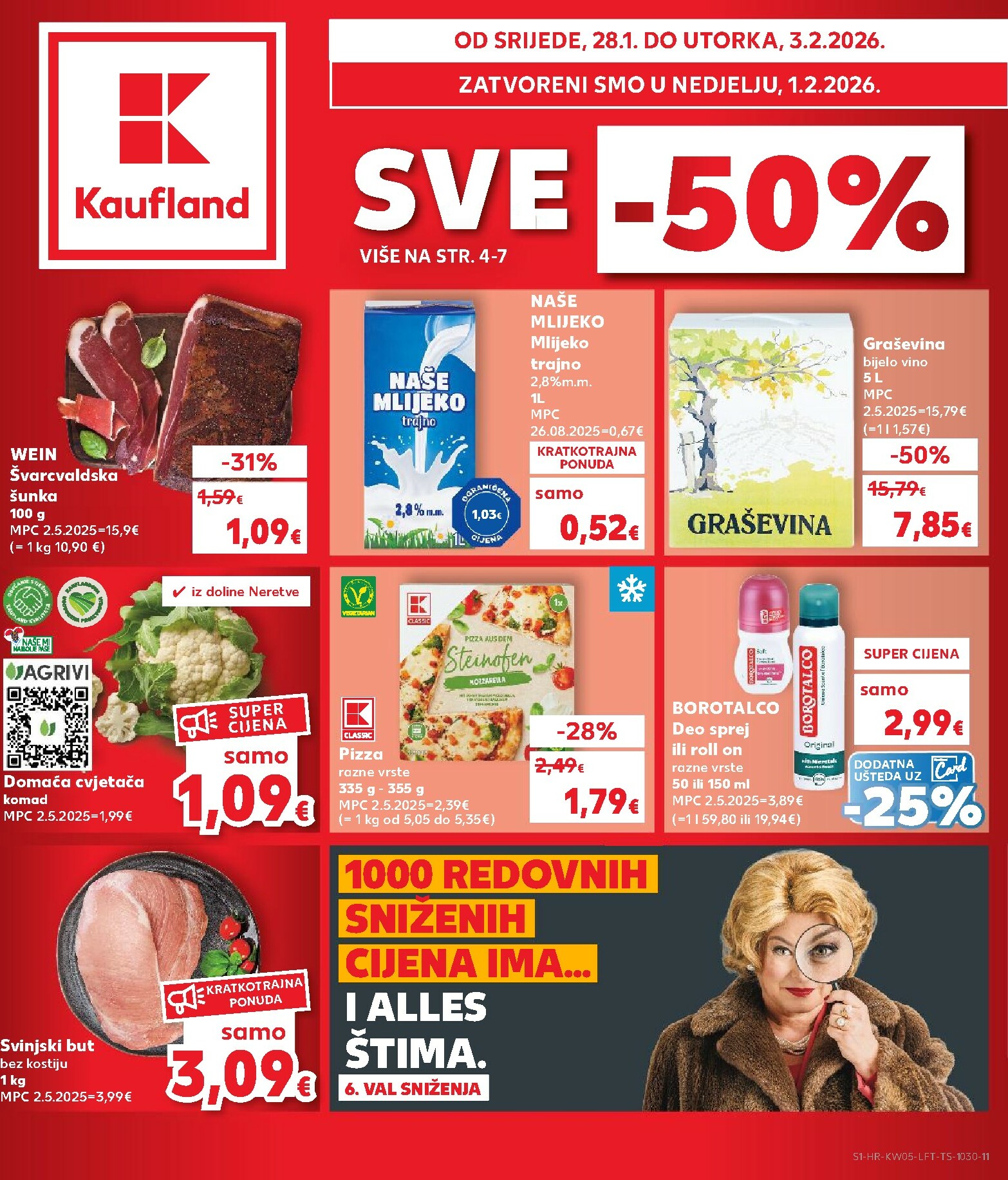 kaufland - Prelistajte katalog Kaufland, vrijedi od 28.01. do 03.02.