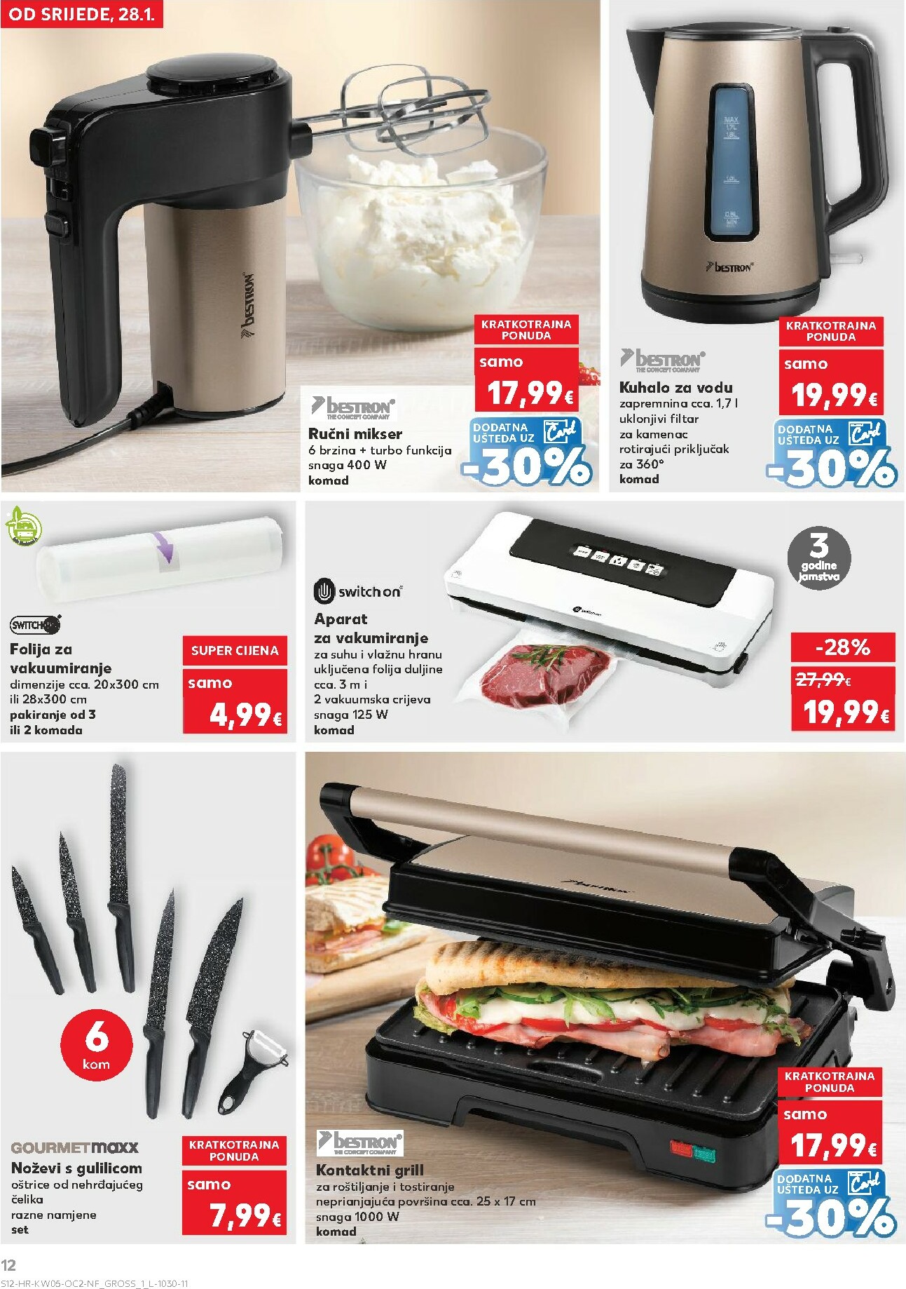 kaufland - Prelistajte katalog Kaufland - Neprehrambenih proizvoda, vrijedi od 28.01. do 03.02. - page: 12