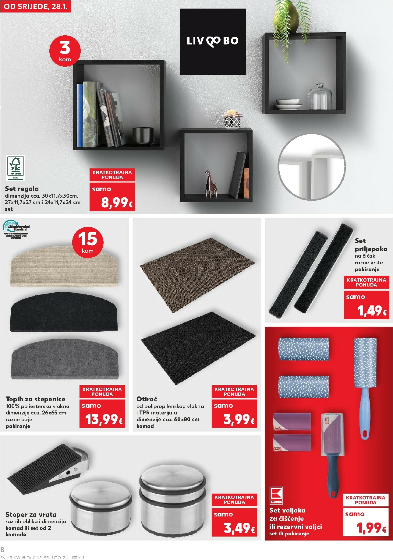 kaufland - Prelistajte katalog Kaufland - Neprehrambenih proizvoda, vrijedi od 28.01. do 03.02. - page: 8