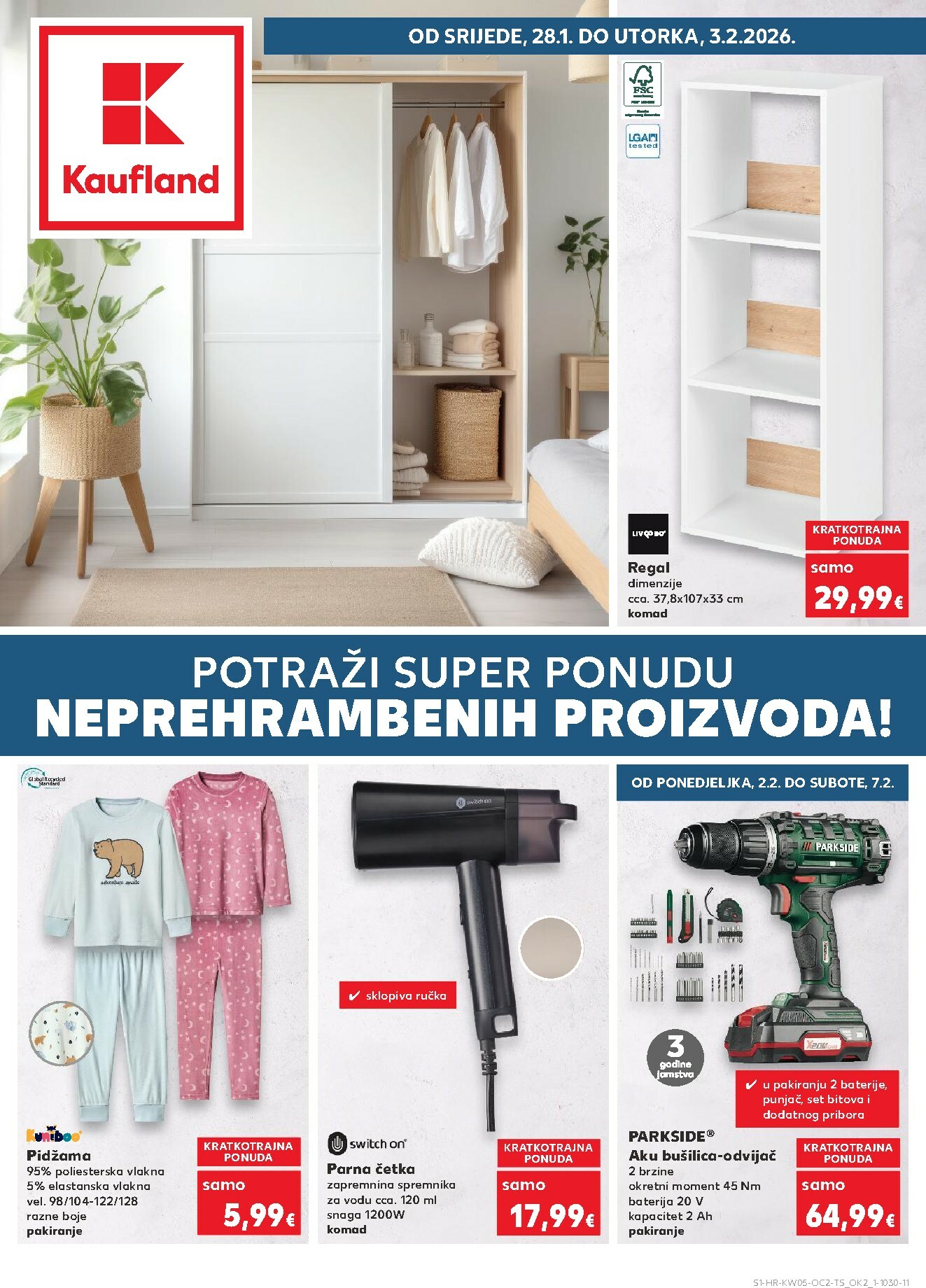 kaufland - Prelistajte katalog Kaufland - Neprehrambenih proizvoda, vrijedi od 28.01. do 03.02.
