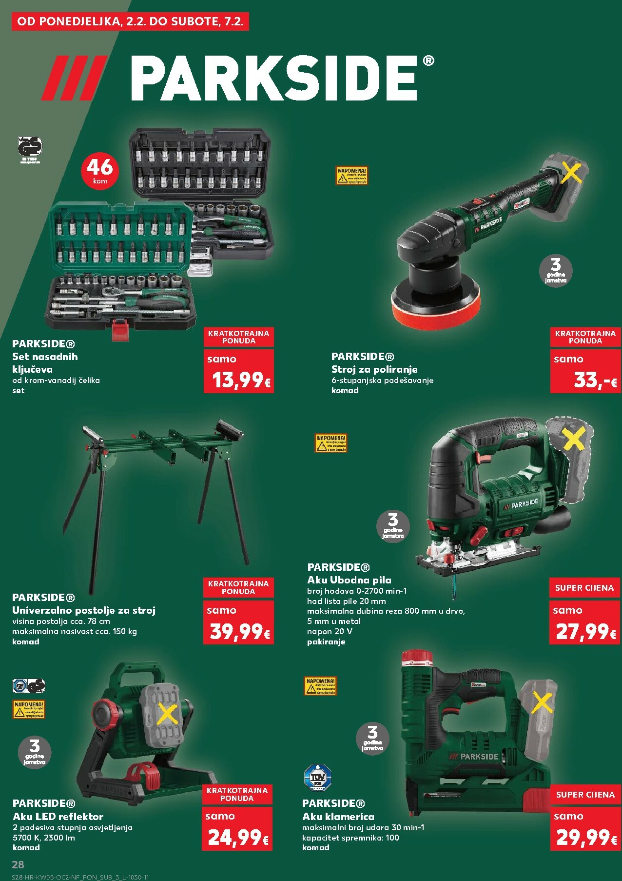 kaufland - Prelistajte katalog Kaufland - Neprehrambenih proizvoda, vrijedi od 28.01. do 03.02. - page: 28