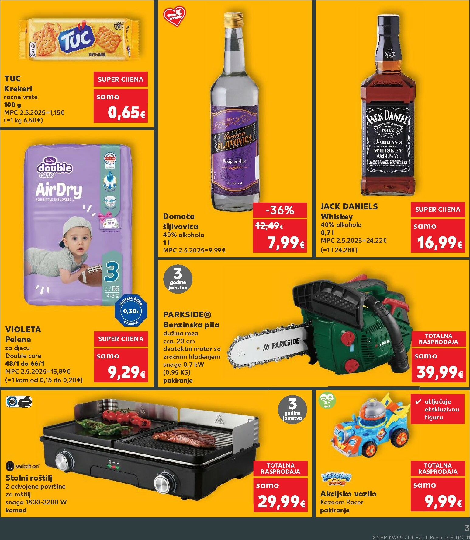 kaufland - Prelistajte katalog Kaufland - Cijene, vrijedi od 28.01. do 03.02. - page: 3