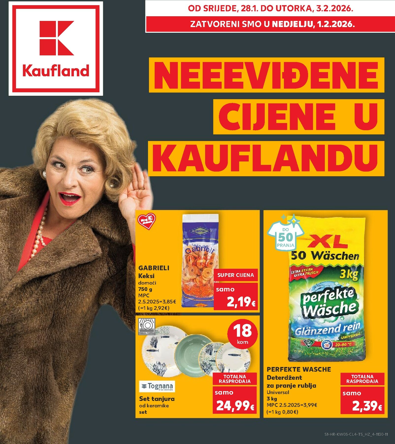 kaufland - Prelistajte katalog Kaufland - Cijene, vrijedi od 28.01. do 03.02.