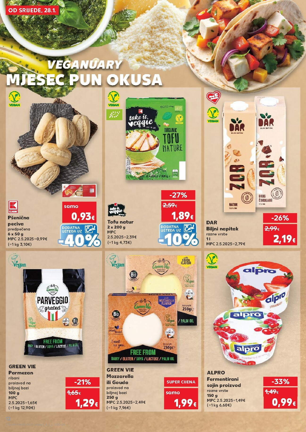 kaufland - Prelistajte katalog Kaufland - Želiš još bogatiju ponudu, vrijedi od 28.01. do 03.02. - page: 12
