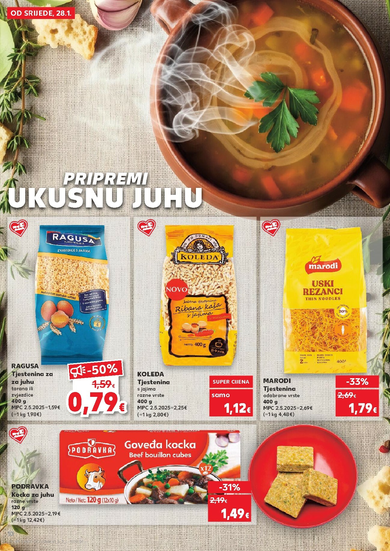 kaufland - Prelistajte katalog Kaufland - Želiš još bogatiju ponudu, vrijedi od 28.01. do 03.02. - page: 10