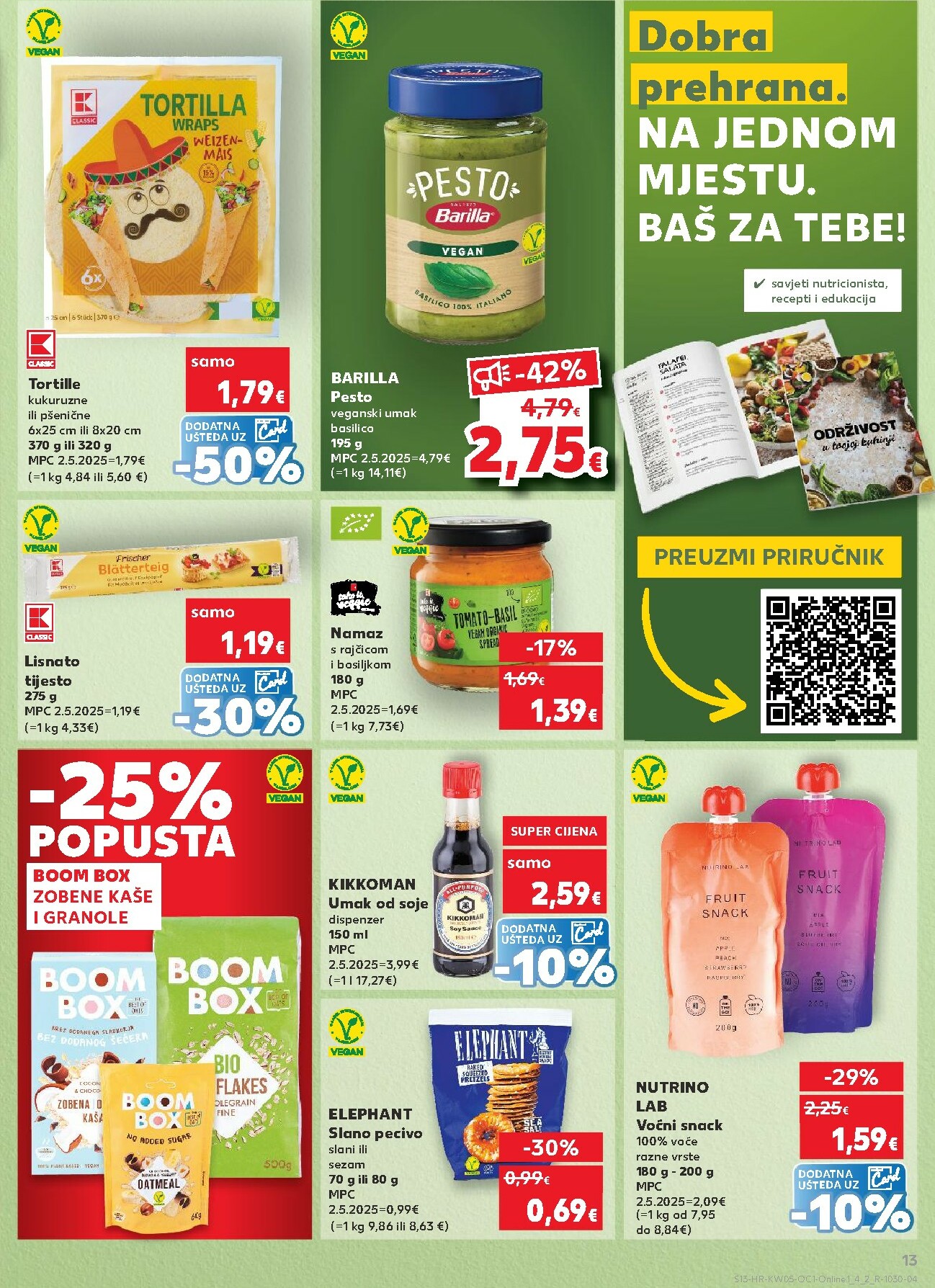 kaufland - Prelistajte katalog Kaufland - Želiš još bogatiju ponudu, vrijedi od 28.01. do 03.02. - page: 13