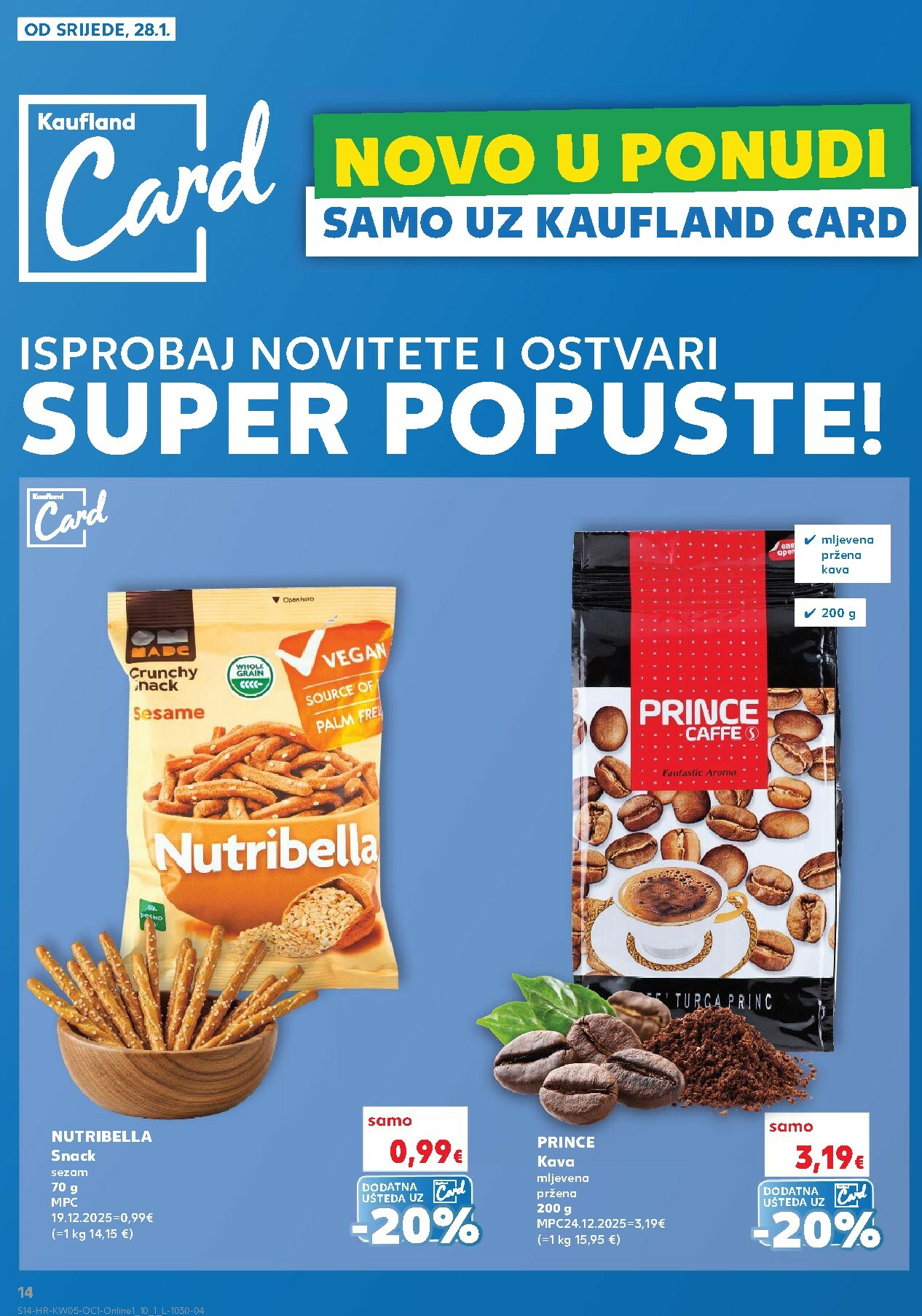 kaufland - Prelistajte katalog Kaufland - Želiš još bogatiju ponudu, vrijedi od 28.01. do 03.02. - page: 14