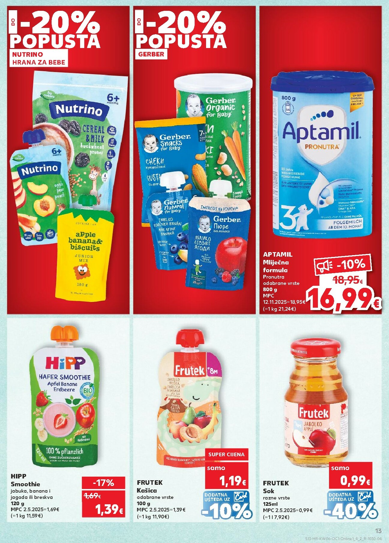 kaufland - Prelistajte katalog Kaufland - Želiš još bogatiju ponudu, vrijedi od 04.02.2026 do 10.02.2026 - page: 13