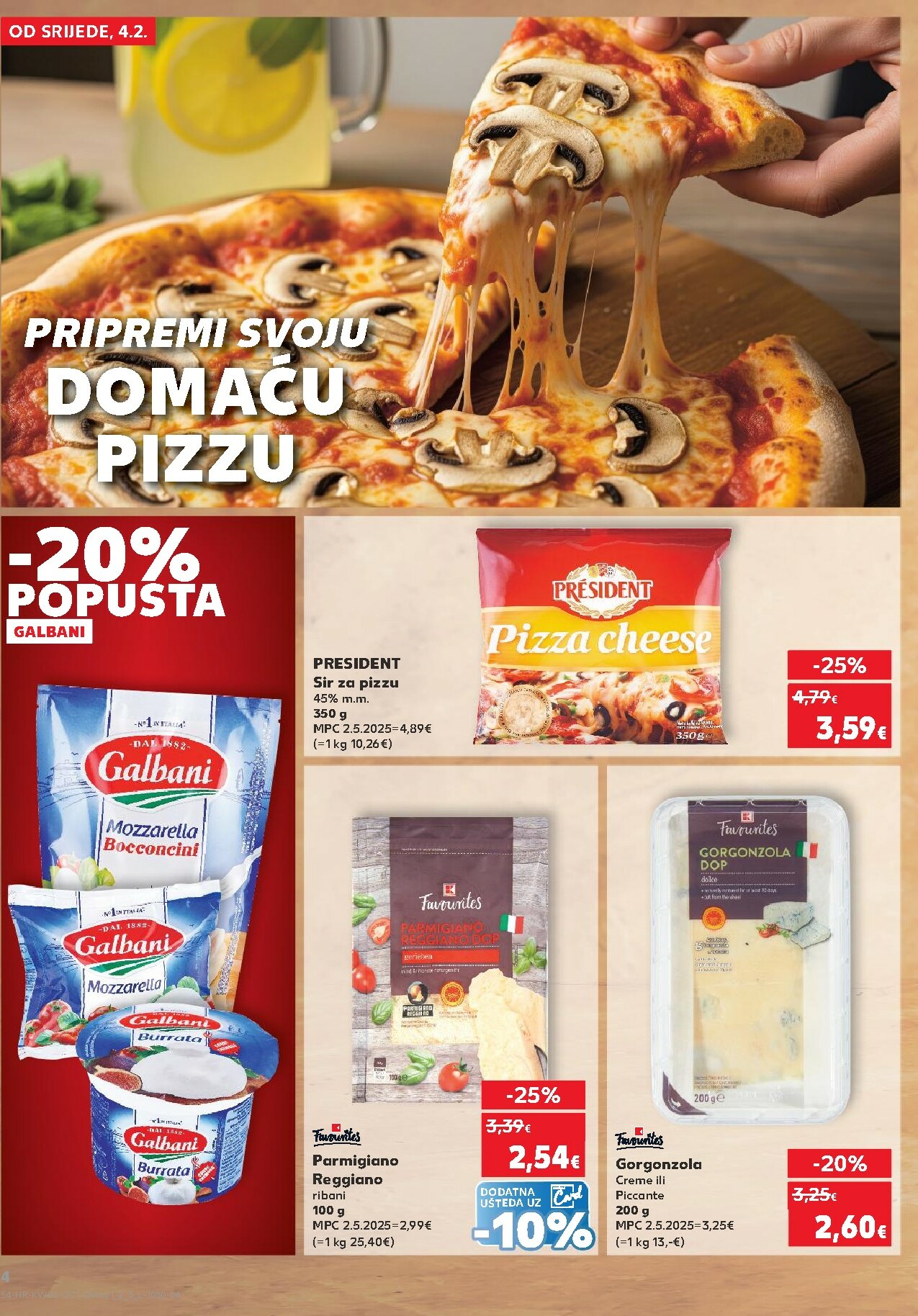 kaufland - Prelistajte katalog Kaufland - Želiš još bogatiju ponudu, vrijedi od 04.02.2026 do 10.02.2026 - page: 4