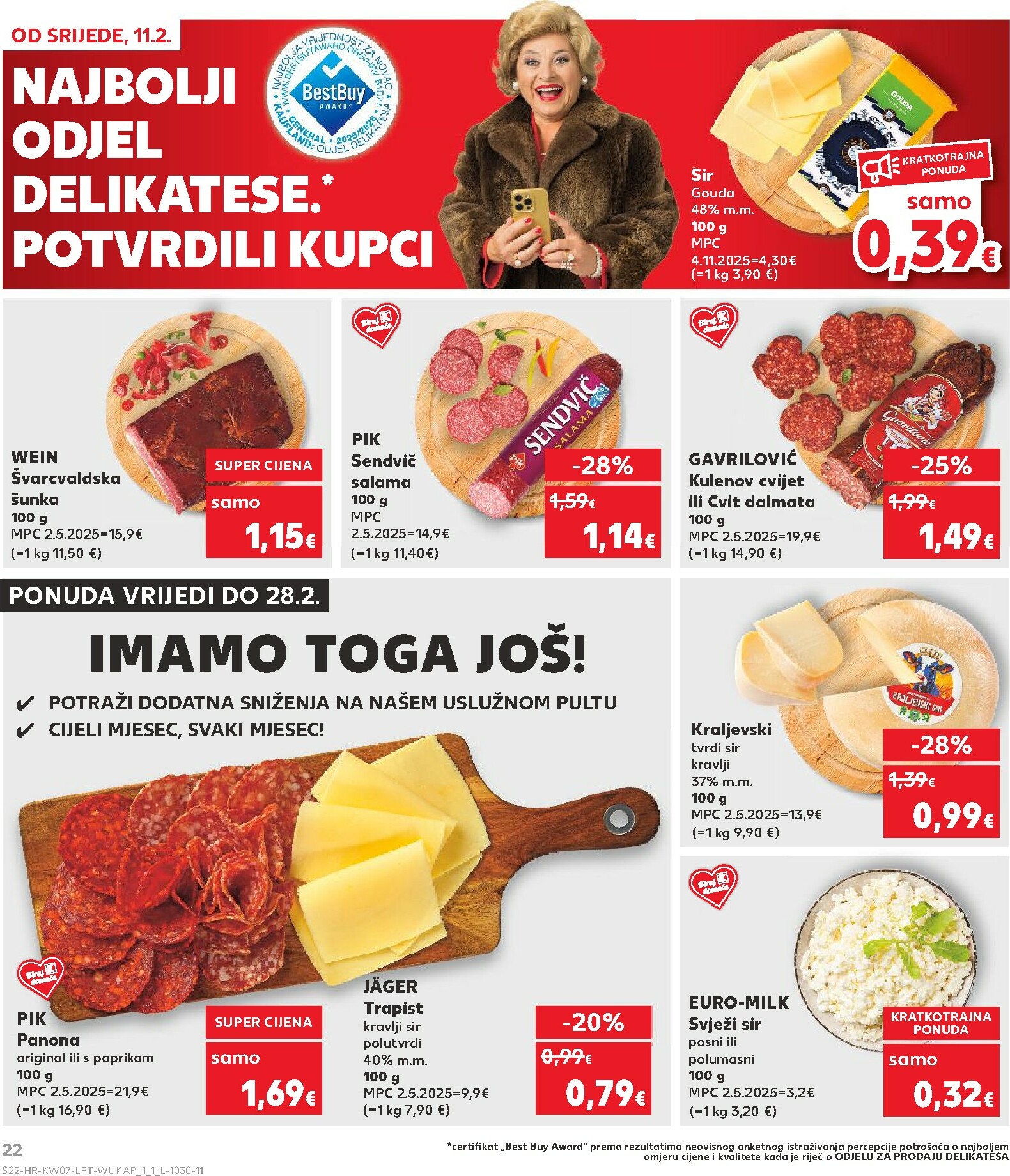 kaufland - Prelistajte katalog Kaufland, vrijedi od 11.02.2026 do 17.02.2026 - page: 22