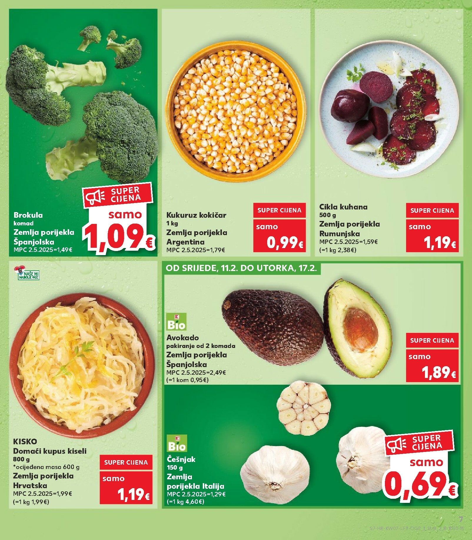 kaufland - Prelistajte katalog Kaufland, vrijedi od 11.02.2026 do 17.02.2026 - page: 7
