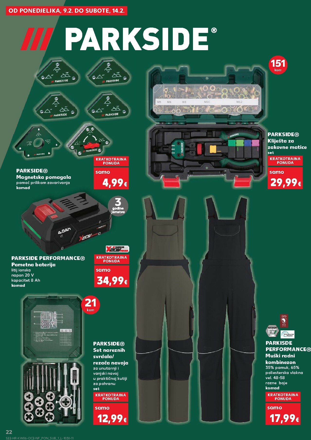 kaufland - Prelistajte katalog Kaufland - Neprehrambenih proizvoda, vrijedi od 04.02.2026 do 10.02.2026 - page: 22