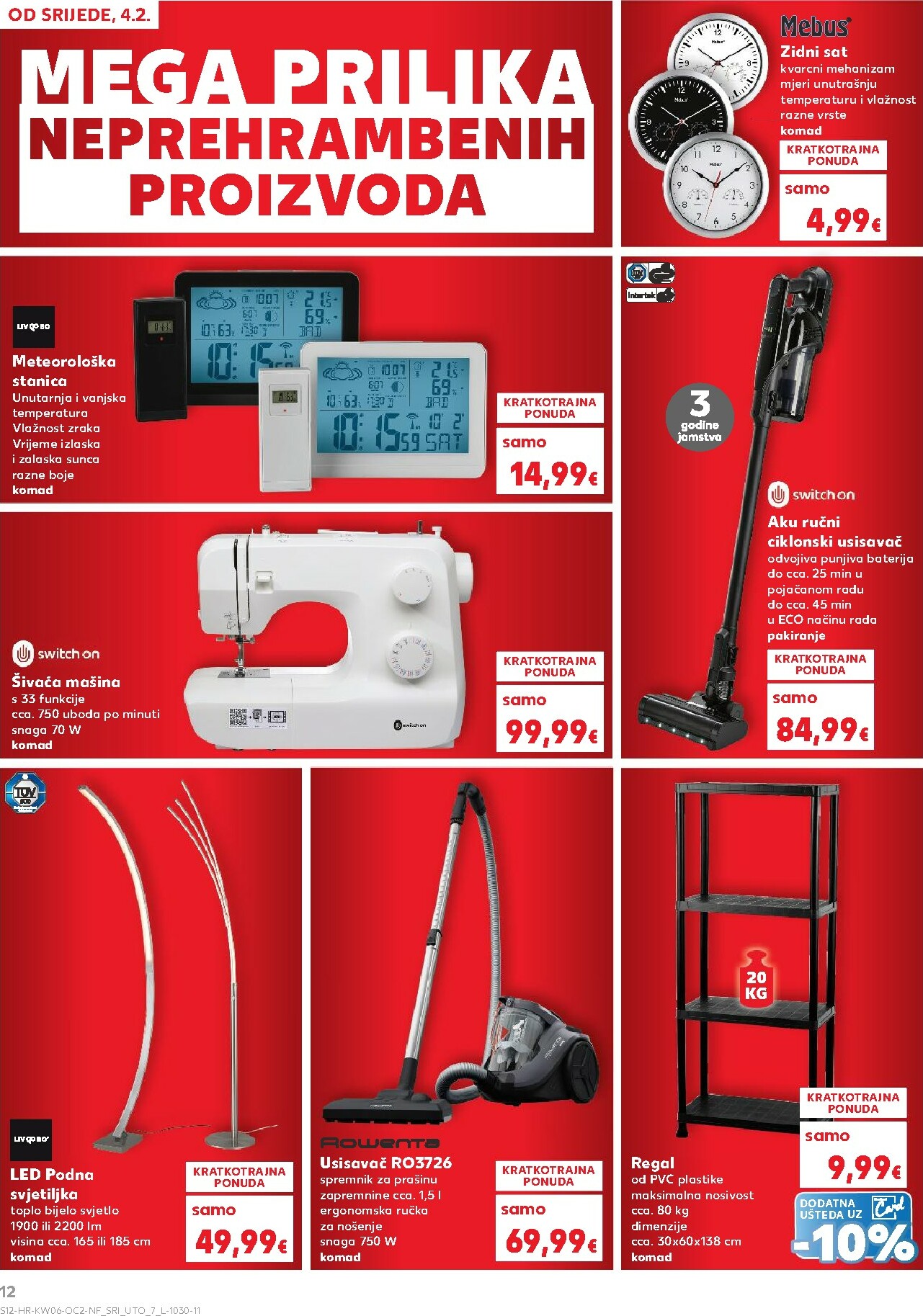kaufland - Prelistajte katalog Kaufland - Neprehrambenih proizvoda, vrijedi od 04.02.2026 do 10.02.2026 - page: 12