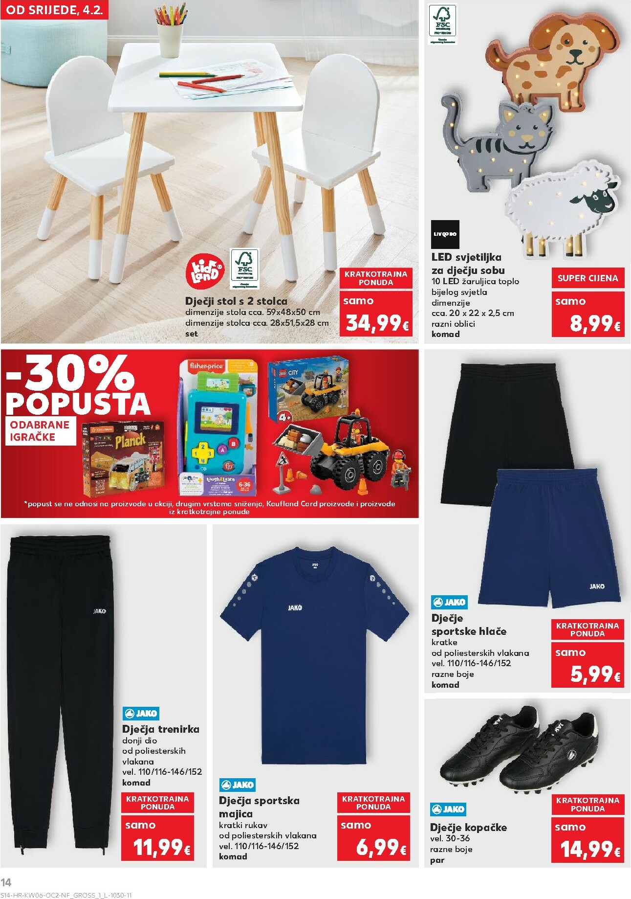 kaufland - Prelistajte katalog Kaufland - Neprehrambenih proizvoda, vrijedi od 04.02.2026 do 10.02.2026 - page: 14