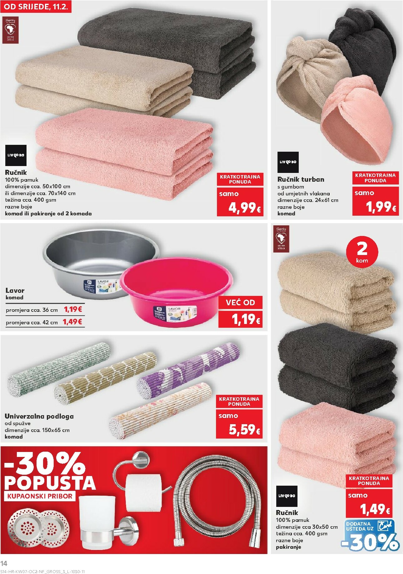 kaufland - Prelistajte katalog Kaufland - Neprehrambenih proizvoda, vrijedi od 11.02.2026 do 17.02.2026 - page: 14