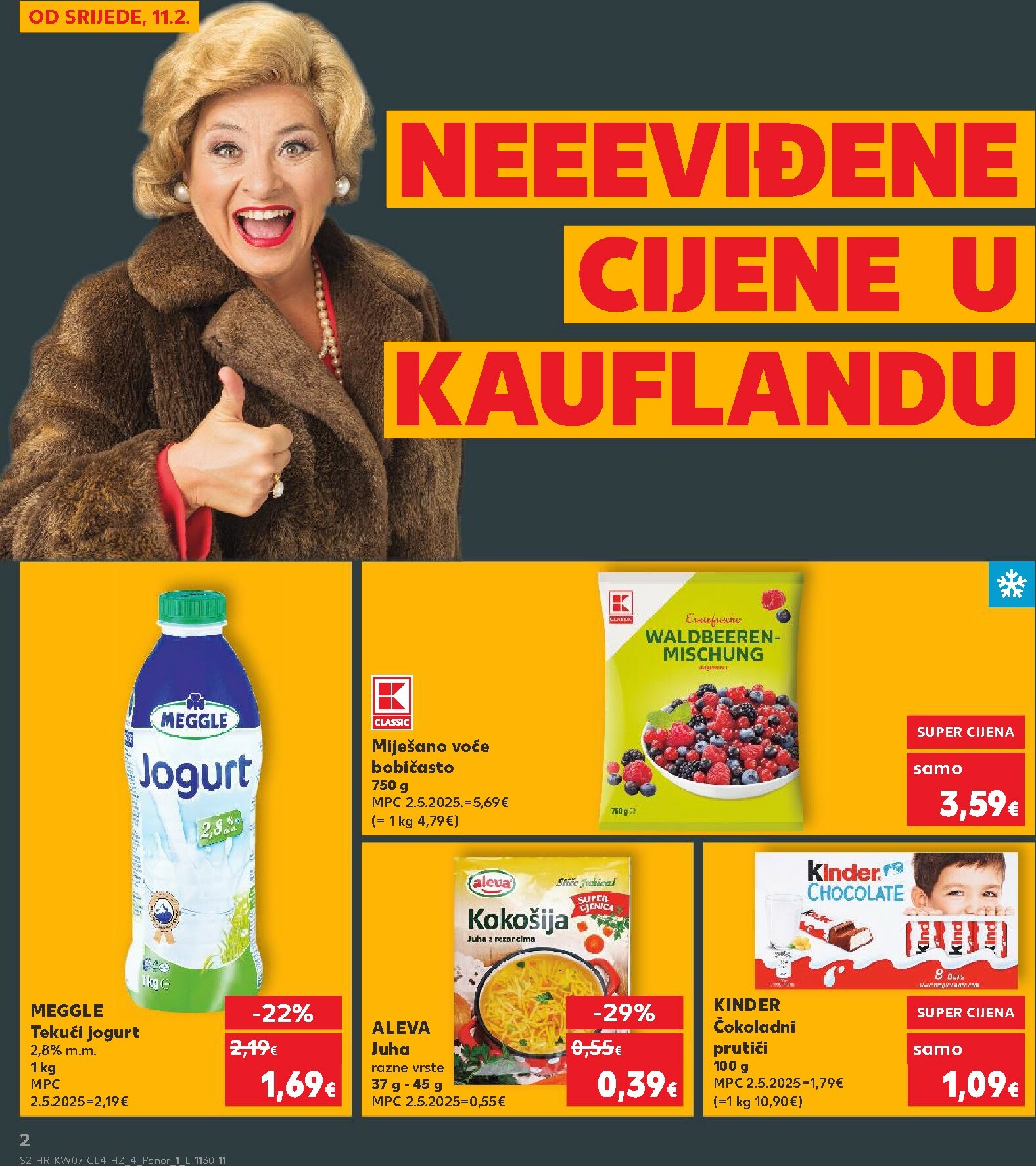 kaufland - Prelistajte katalog Kaufland - Cijene, vrijedi od 11.02.2026 do 17.02.2026 - page: 2