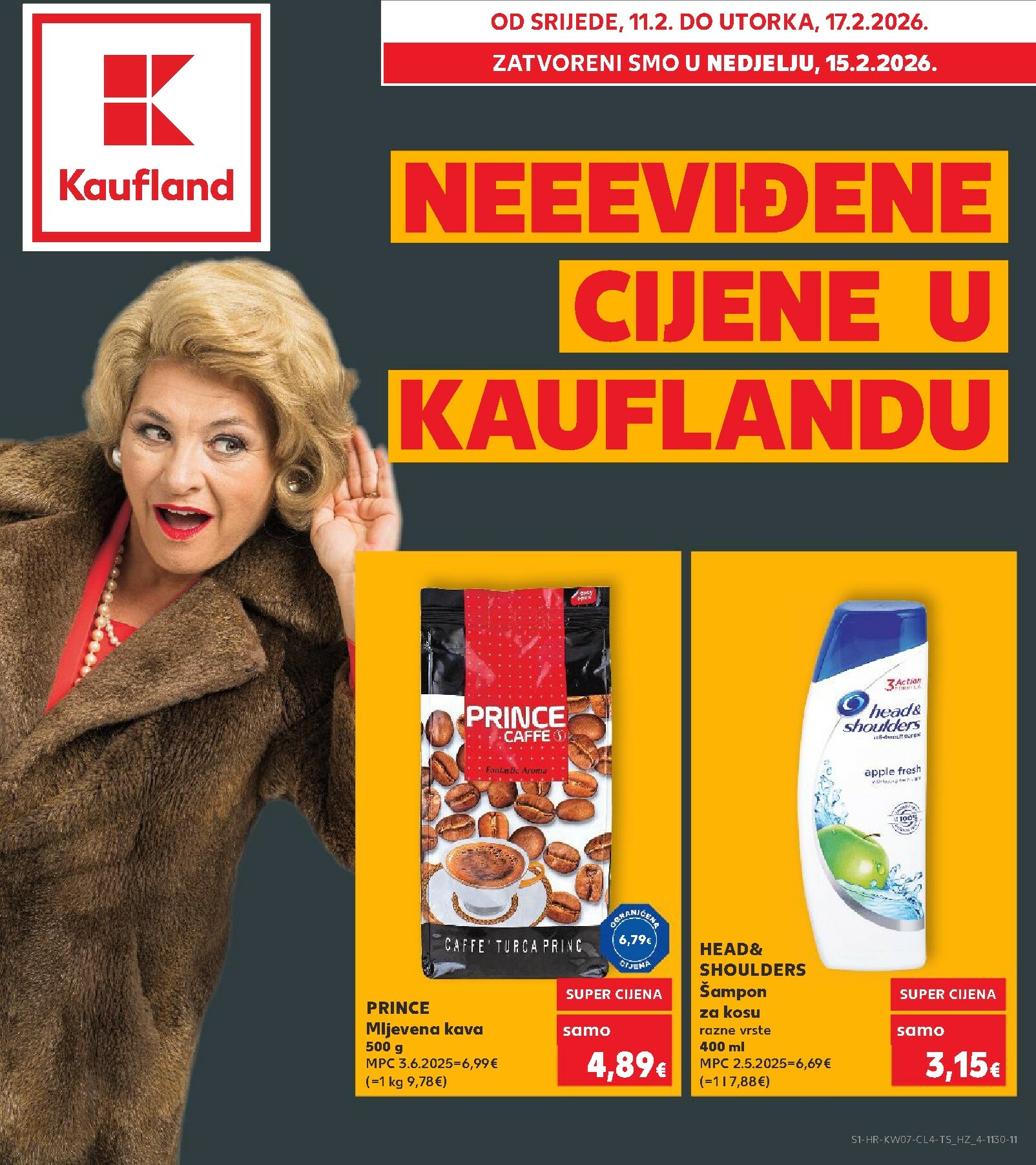 kaufland - Prelistajte katalog Kaufland - Cijene, vrijedi od 11.02.2026 do 17.02.2026