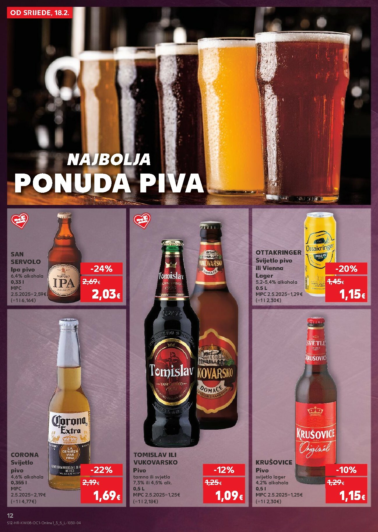kaufland - Prelistajte katalog Kaufland - Želiš još bogatiju ponudu, vrijedi od 18.02.2026 do 24.02.2026 - page: 12