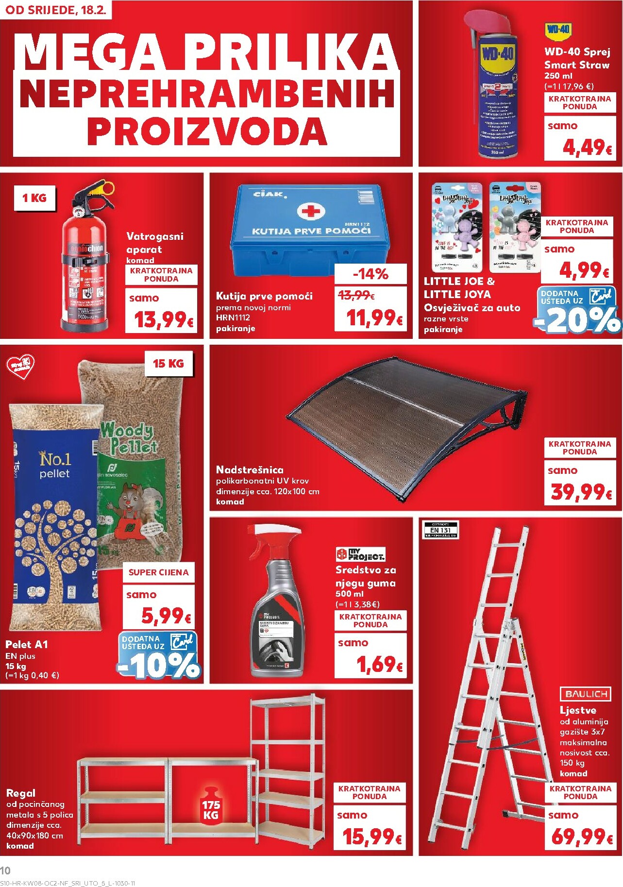 kaufland - Prelistajte katalog Kaufland - Neprehrambenih proizvoda, vrijedi od 18.02.2026 do 24.02.2026 - page: 10