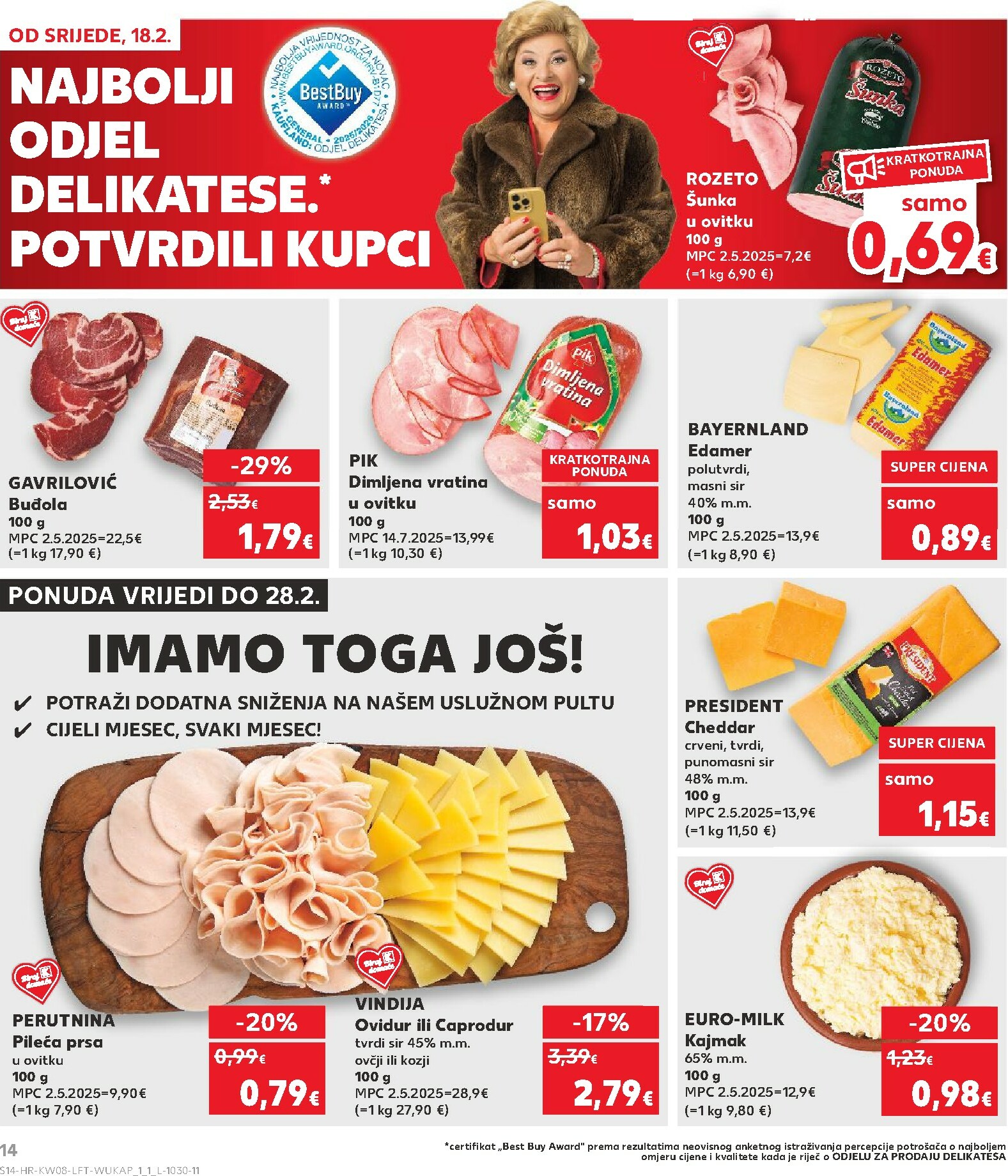 kaufland - Prelistajte katalog Kaufland, vrijedi od 18.02.2026 do 24.02.2026 - page: 14