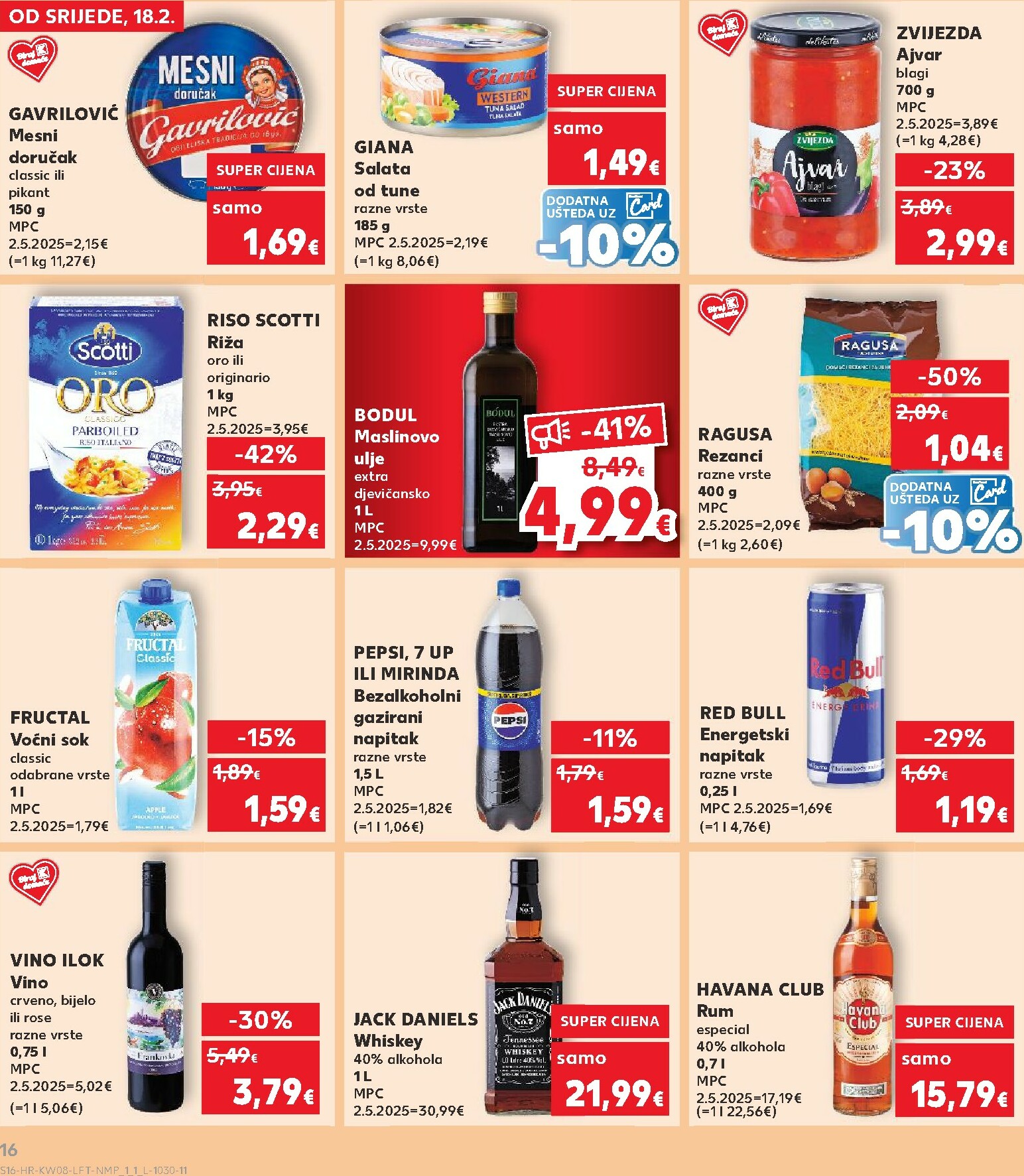 kaufland - Prelistajte katalog Kaufland, vrijedi od 18.02.2026 do 24.02.2026 - page: 16