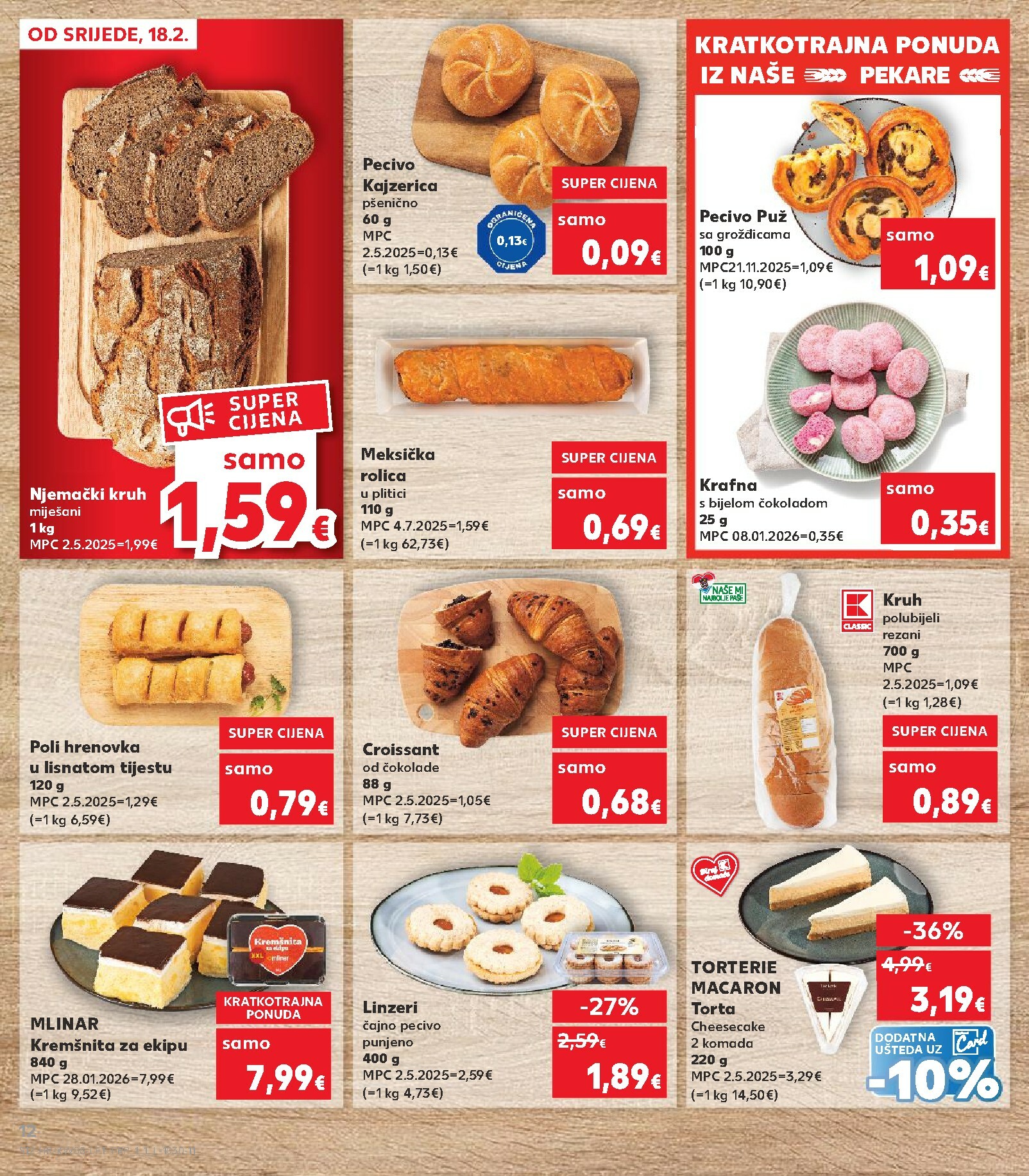 kaufland - Prelistajte katalog Kaufland, vrijedi od 18.02.2026 do 24.02.2026 - page: 12