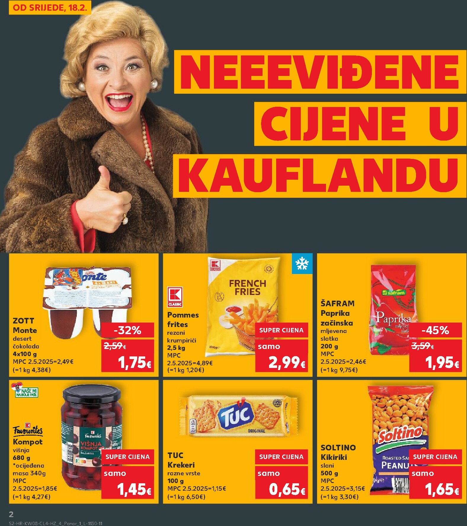 kaufland - Prelistajte katalog Kaufland - Cijene, vrijedi od 18.02.2026 do 24.02.2026 - page: 2