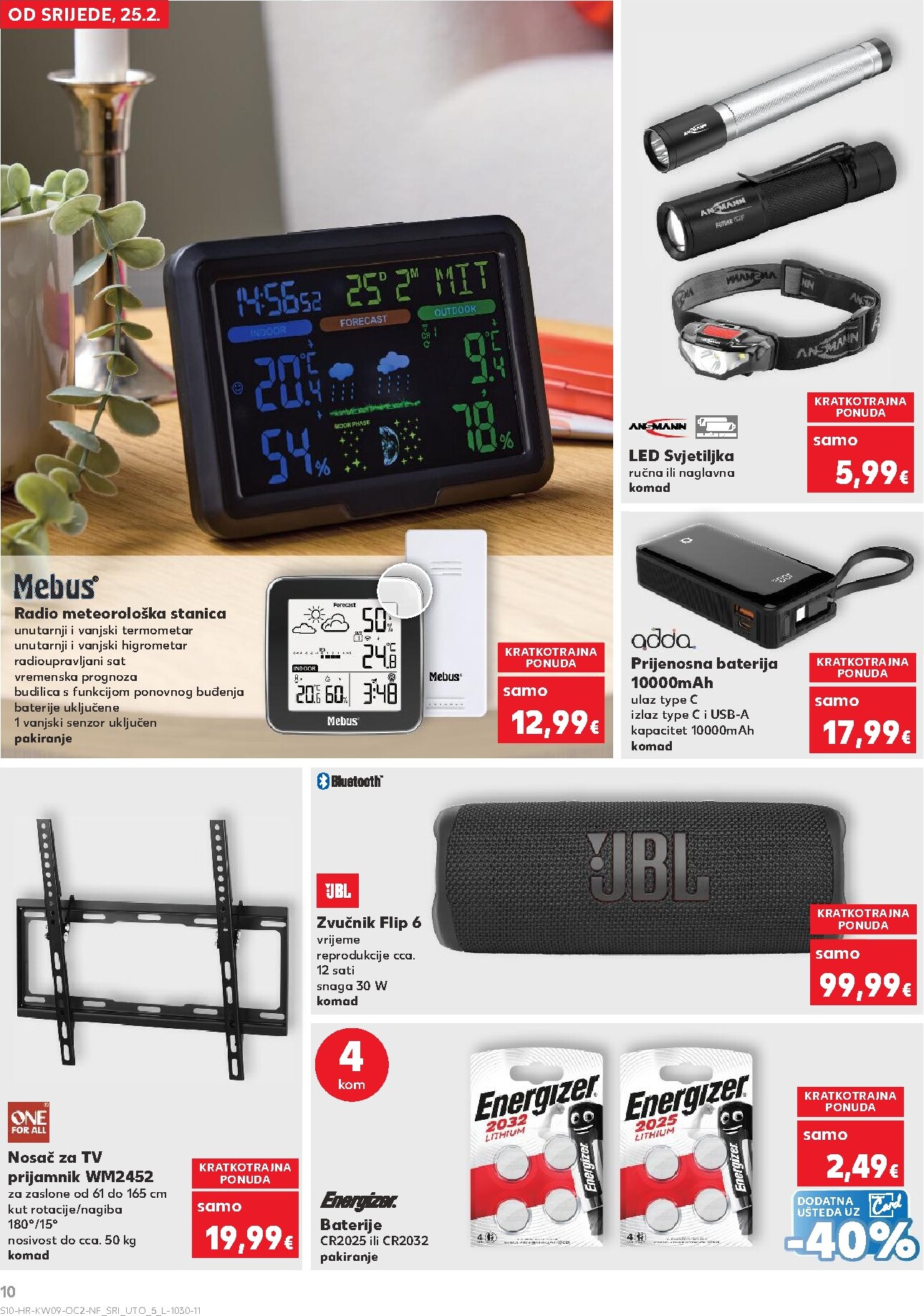 kaufland - Prelistajte katalog Kaufland - Nonfood, vrijedi od 25.02.2026 do 03.03.2026 - page: 10
