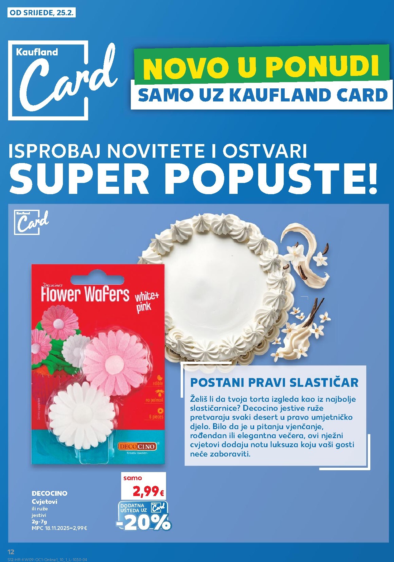 kaufland - Prelistajte katalog Kaufland - Želiš još bogatiju ponudu, vrijedi od 25.02.2026 do 03.03.2026 - page: 12