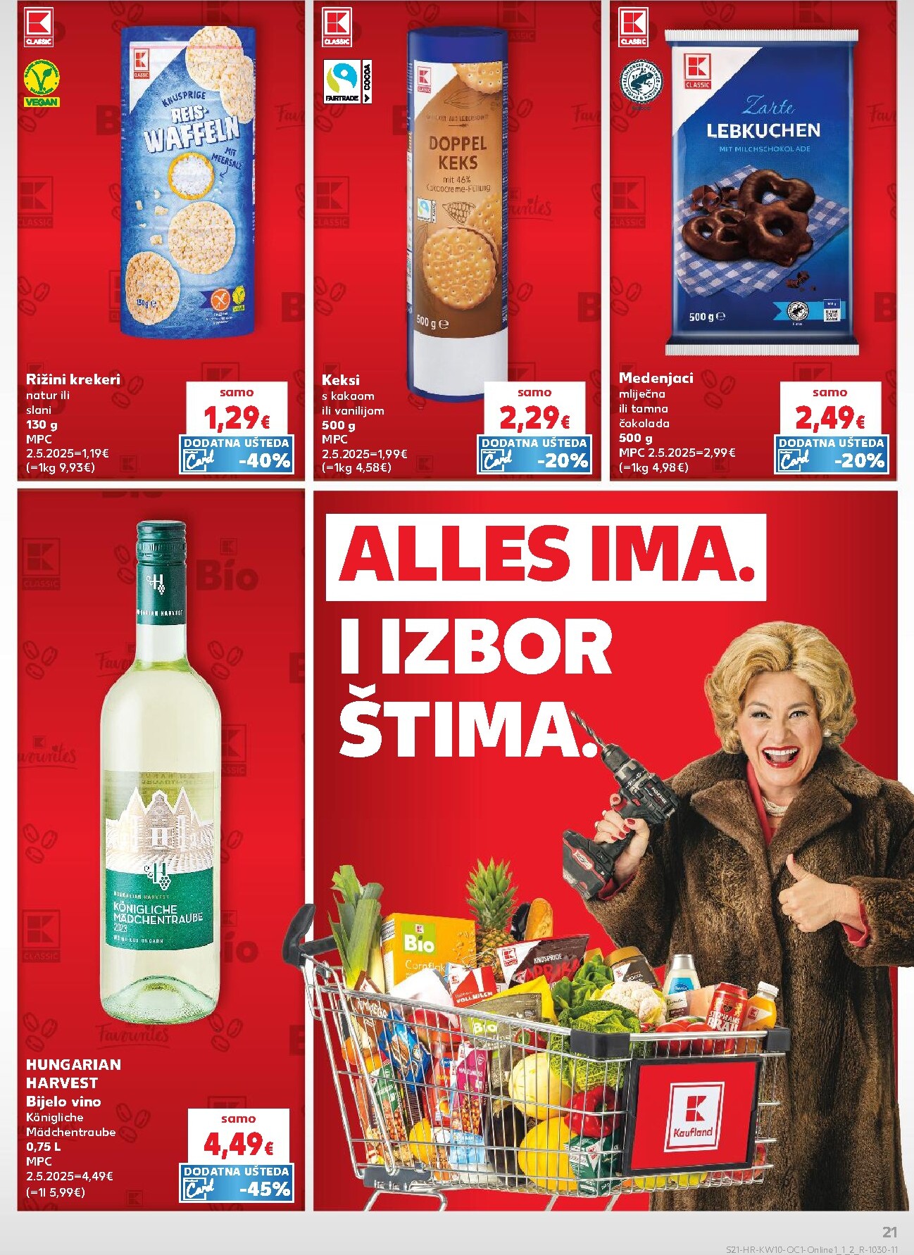 kaufland - Prelistajte katalog Kaufland - Želiš još bogatiju ponudu, vrijedi od 04.03.2026 do 10.03.2026 - page: 21